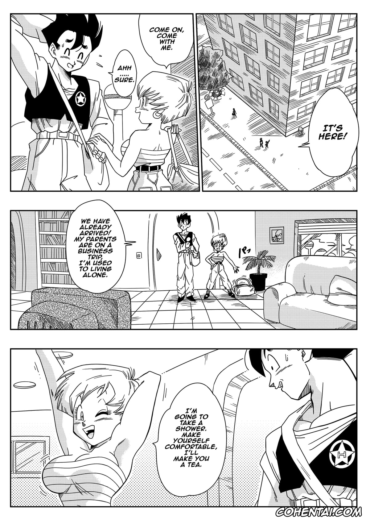 Dragon Ball Z porno, Erasa porno, Son Gohan porno, Videl porno, LOVE TRIANGLE Z Part 1 (Dragon Ball Z), pagina 5
