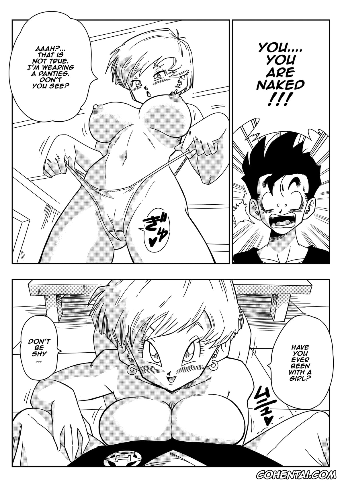 Dragon Ball Z porno, Erasa porno, Son Gohan porno, Videl porno, LOVE TRIANGLE Z Part 1 (Dragon Ball Z), pagina 8