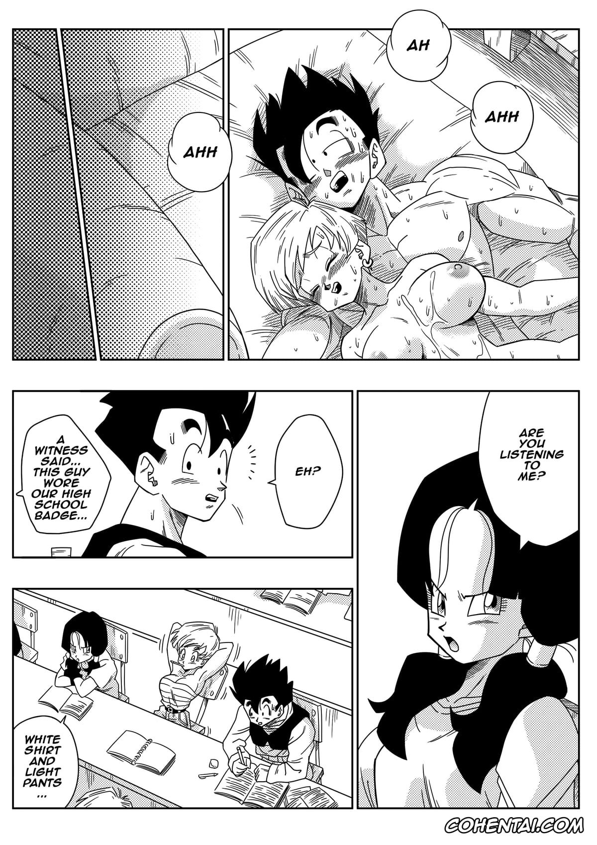 Dragon Ball Z xxx, Erasa xxx, Son Gohan xxx, Videl xxx, LOVE TRIANGLE Z Part 1 (Dragon Ball Z), pagina 25