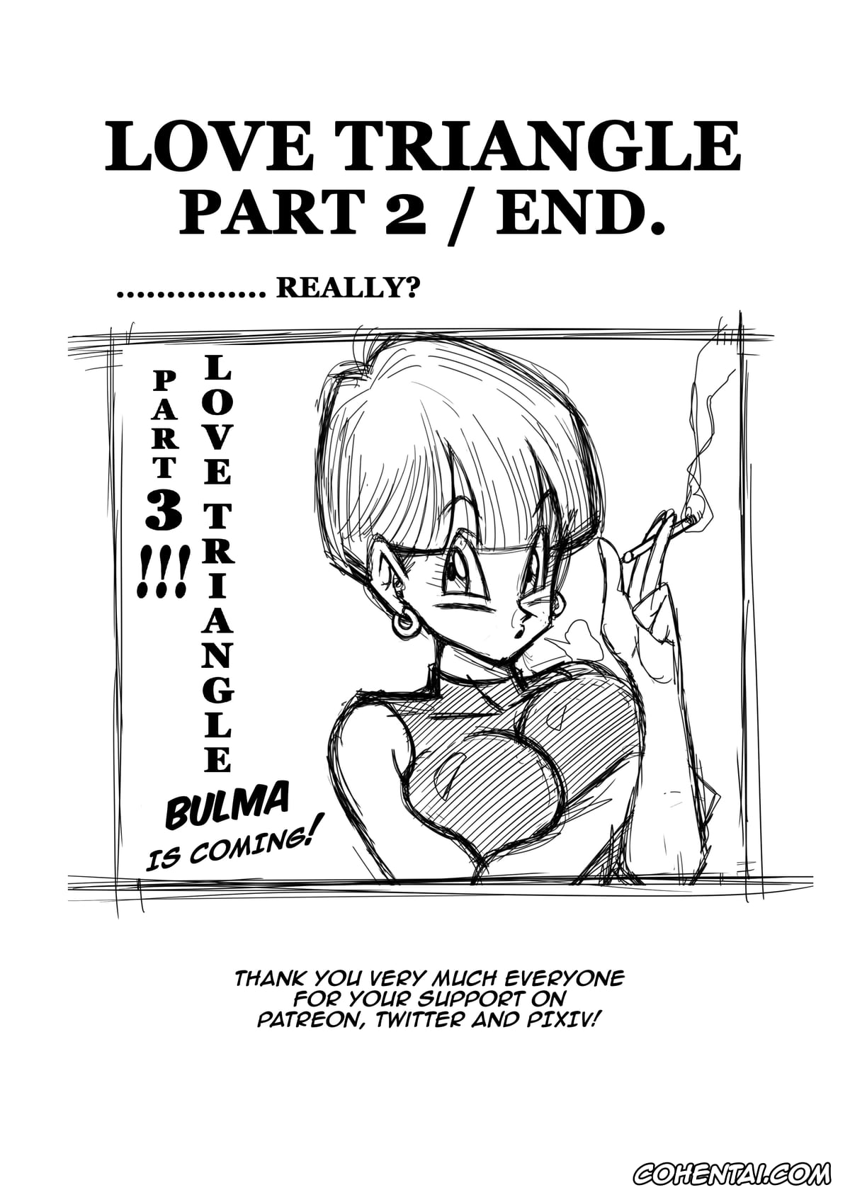 Dragon Ball Z xxx, Erasa xxx, Son Gohan xxx, Videl xxx, LOVE TRIANGLE Z Part 2 (Dragon Ball Z), pagina 28