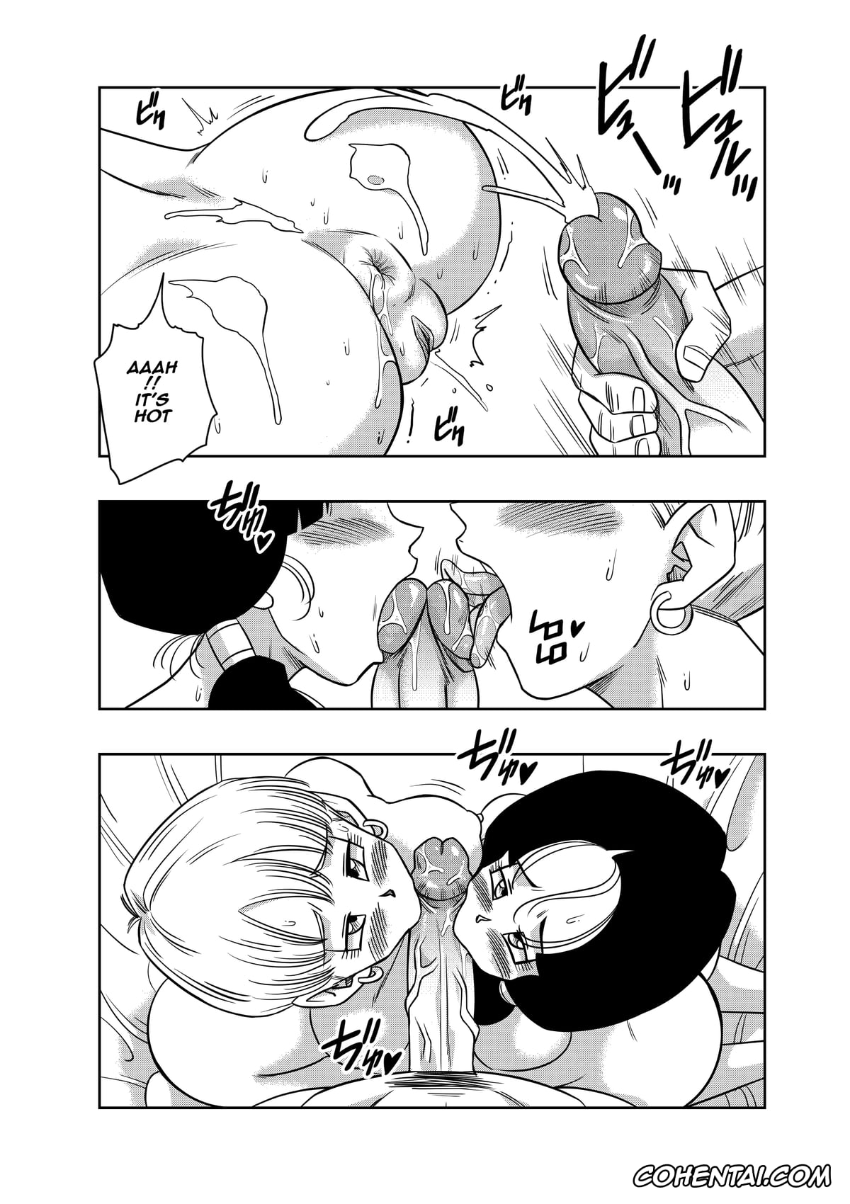 Dragon Ball Z xxx, Bulma Briefs xxx, Erasa xxx, Son Gohan xxx, Videl xxx, LOVE TRIANGLE Z Part 4 (Dragon Ball Z), pagina 28