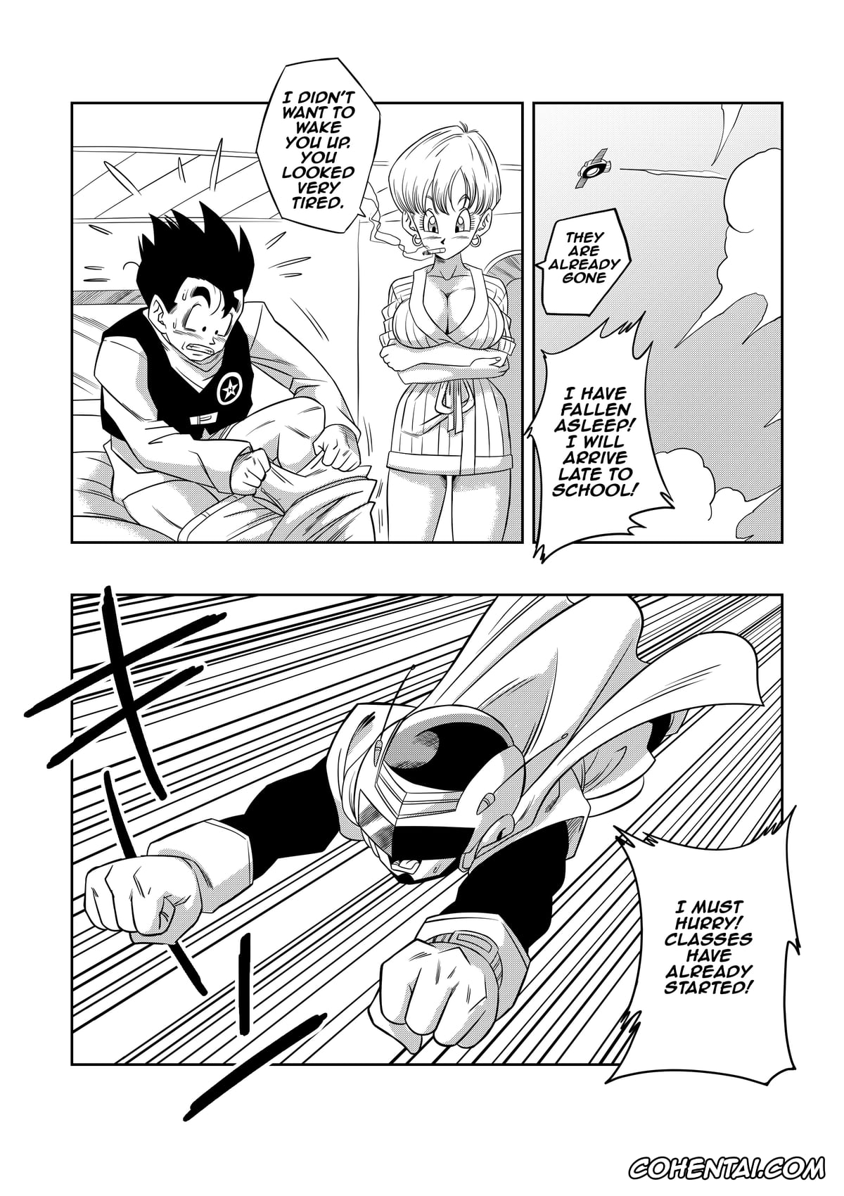 Dragon Ball Z hentai, Bulma Briefs hentai, Erasa hentai, Son Gohan hentai, Videl hentai, LOVE TRIANGLE Z Part 4 (Dragon Ball Z), pagina 36
