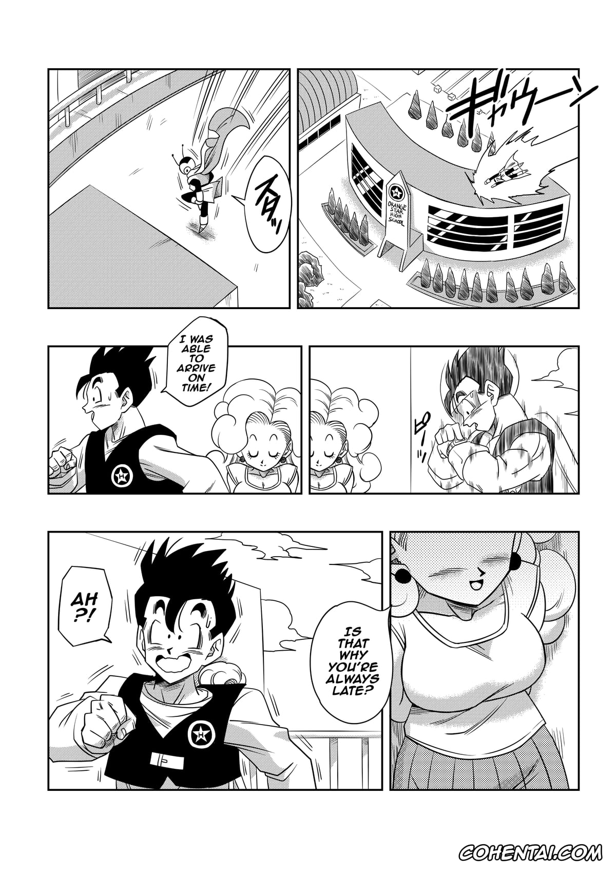 Dragon Ball Z xxx, Bulma Briefs xxx, Erasa xxx, Son Gohan xxx, Videl xxx, LOVE TRIANGLE Z Part 4 (Dragon Ball Z), pagina 37