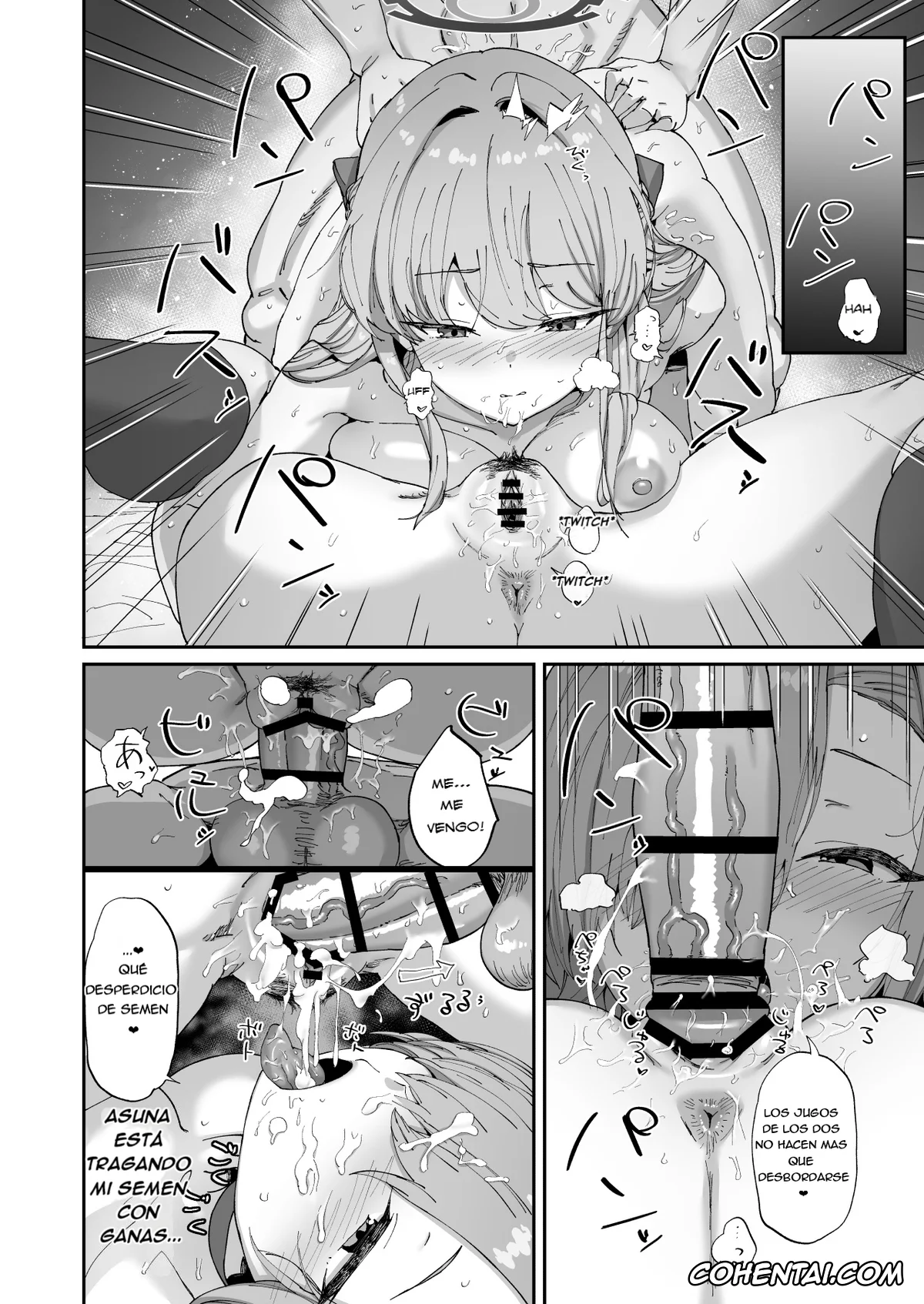 Blue Archive xxx, Asuna Ichinose xxx, Sensei xxx, Toki Asuma xxx, Asuna to Toki to Sex Shinai to Derarenai Heya (Blue Archive), pagina 25
