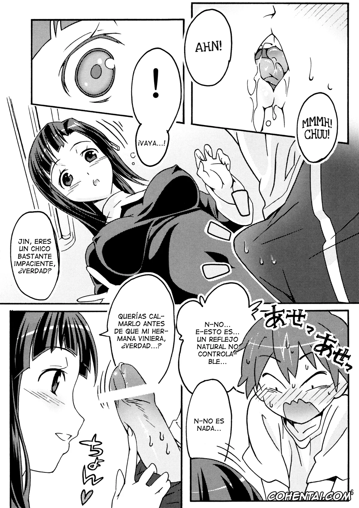 Kannagi porno, Jin Mikuriya porno, Zange porno, Sakuran Boy Kamisama no Imouto-hen (Kannagi), pagina 5