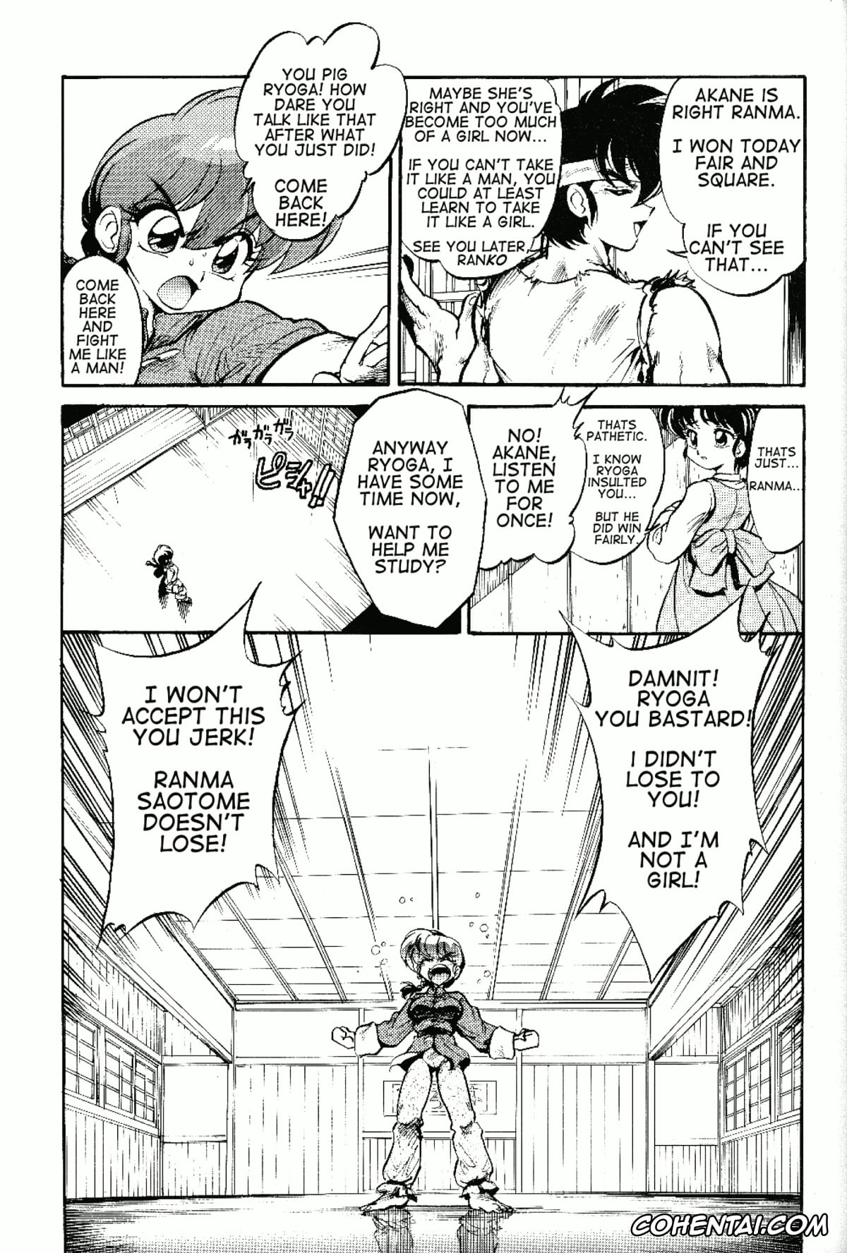 Ranma 1/2 porno, Ranma Saotome porno, Ryoga Hibiki porno, namenjanee!! (Ranma 1/2), pagina 8