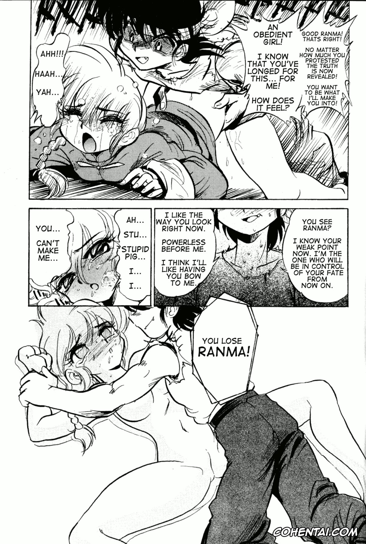 Ranma 1/2 xxx, Ranma Saotome xxx, Ryoga Hibiki xxx, namenjanee!! (Ranma 1/2), pagina 22