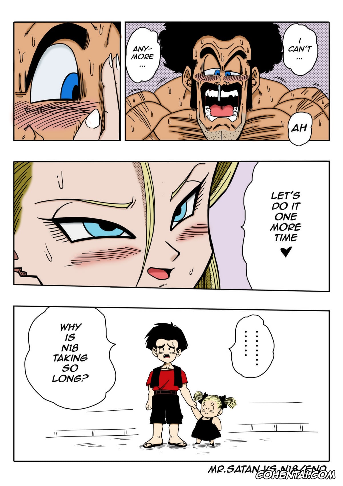 Dragon Ball Z porno, Android 18 porno, Mister Satan porno, Mr. Satan vs Android 18 (Dragon Ball Z), pagina 14