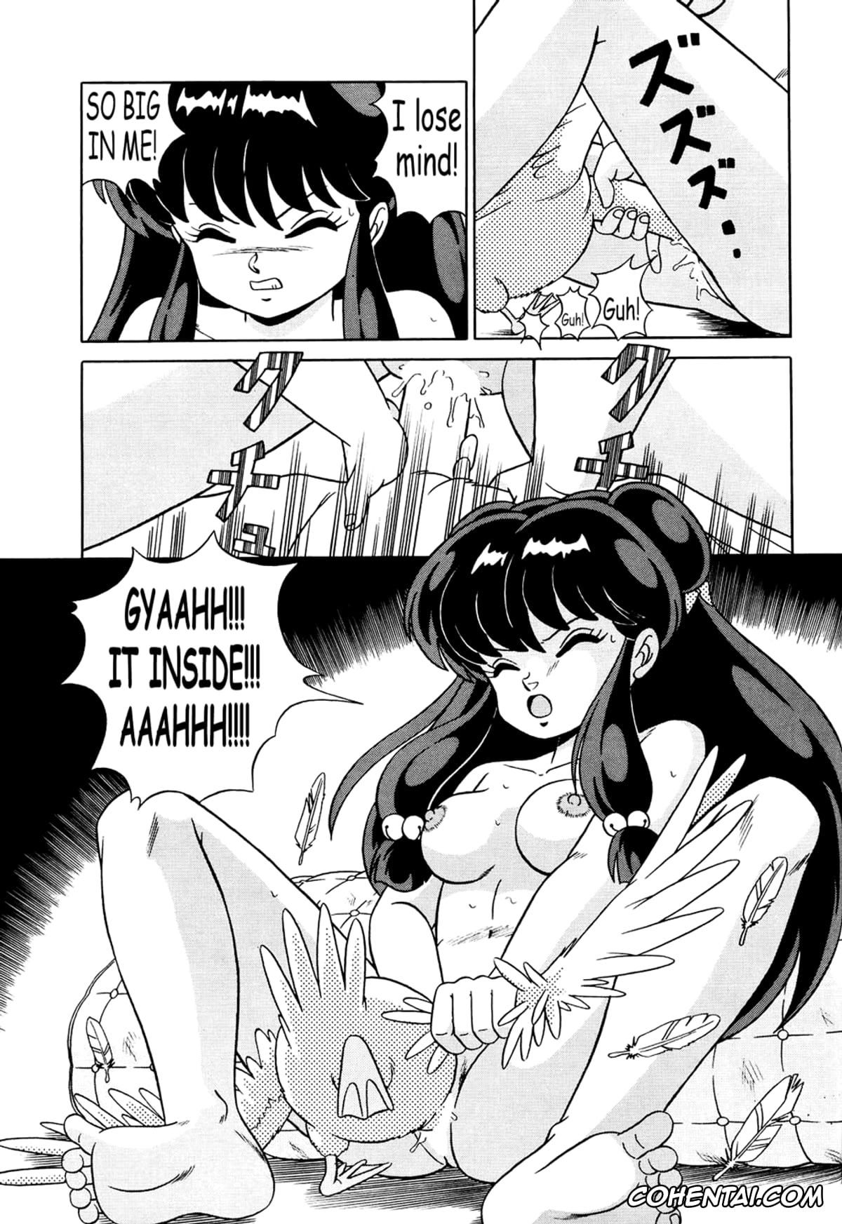 Ranma 1/2 xxx, Akane Tendo xxx, Kasumi Tendo xxx, Mousse xxx, Nabiki Tendo xxx, Ranma Saotome xxx, Ryoga Hibiki xxx, Shampoo xxx, Tendou-ke no Musume-tachi Vol. 2 (Ranma 1/2), pagina 40