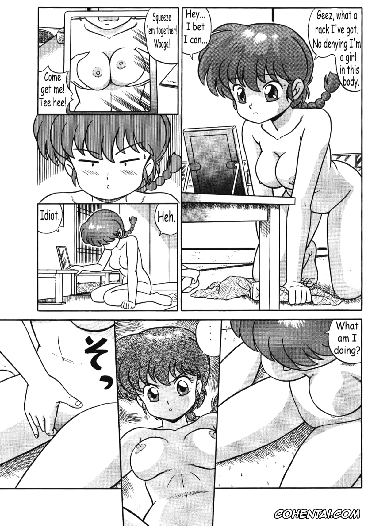 Ranma 1/2 porno, Akane Tendo porno, Happosai porno, Kasumi Tendo porno, Nabiki Tendo porno, Ranma Saotome porno, Tendou-ke no Musume-tachi Vol. 3 (Ranma 1/2), pagina 8