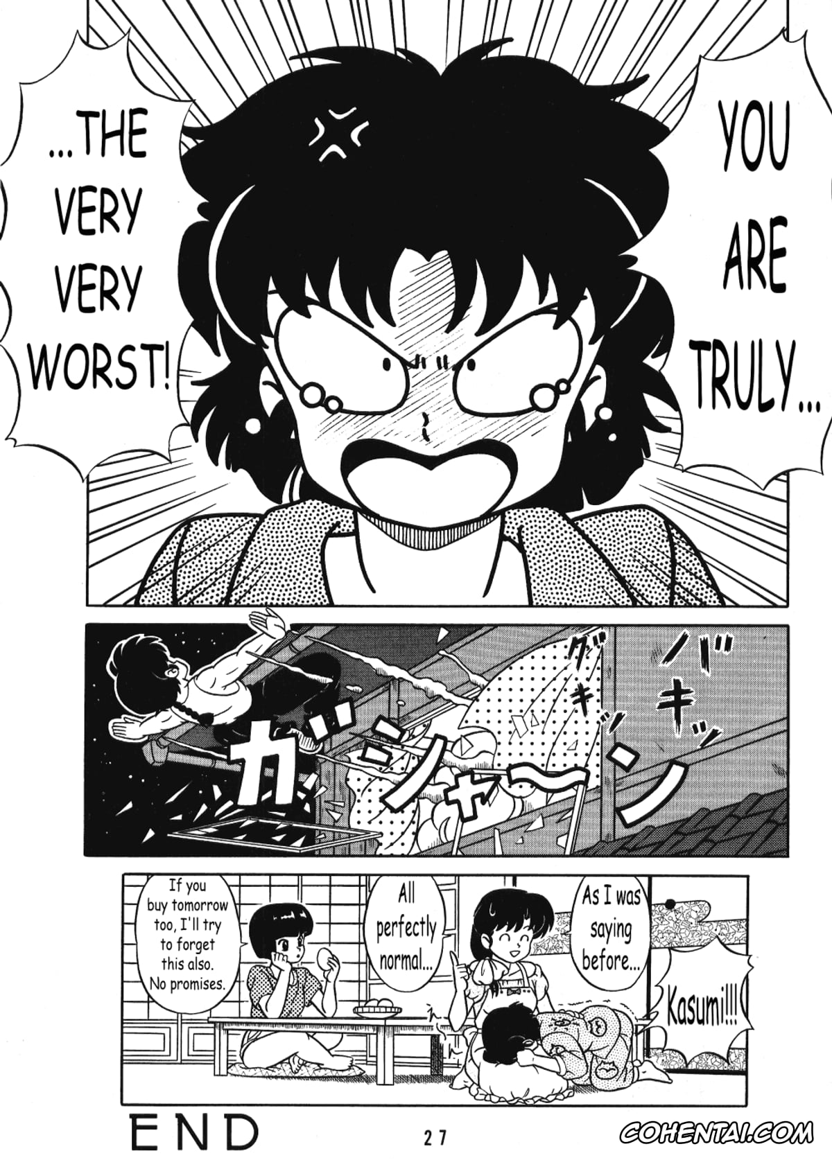 Ranma 1/2 porno, Akane Tendo porno, Happosai porno, Kasumi Tendo porno, Nabiki Tendo porno, Ranma Saotome porno, Tendou-ke no Musume-tachi Vol. 3 (Ranma 1/2), pagina 26
