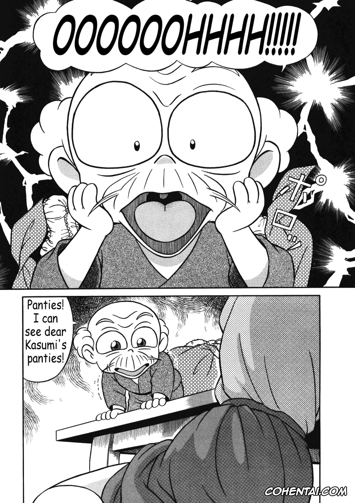 Ranma 1/2 xxx, Akane Tendo xxx, Happosai xxx, Kasumi Tendo xxx, Nabiki Tendo xxx, Ranma Saotome xxx, Tendou-ke no Musume-tachi Vol. 3 (Ranma 1/2), pagina 37