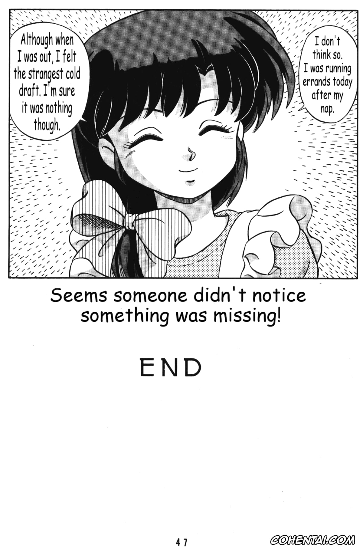 Ranma 1/2 xxx, Akane Tendo xxx, Happosai xxx, Kasumi Tendo xxx, Nabiki Tendo xxx, Ranma Saotome xxx, Tendou-ke no Musume-tachi Vol. 3 (Ranma 1/2), pagina 46