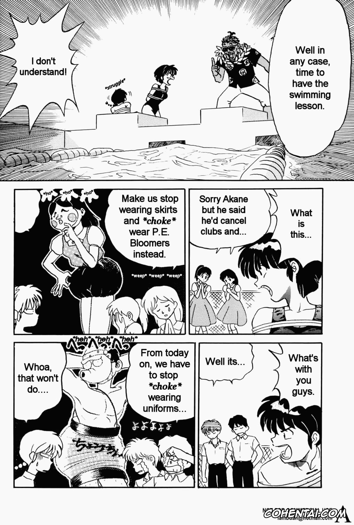Ranma 1/2 porno, Akane Tendo porno, I Can Go Swimming (Ranma 1/2), pagina 2