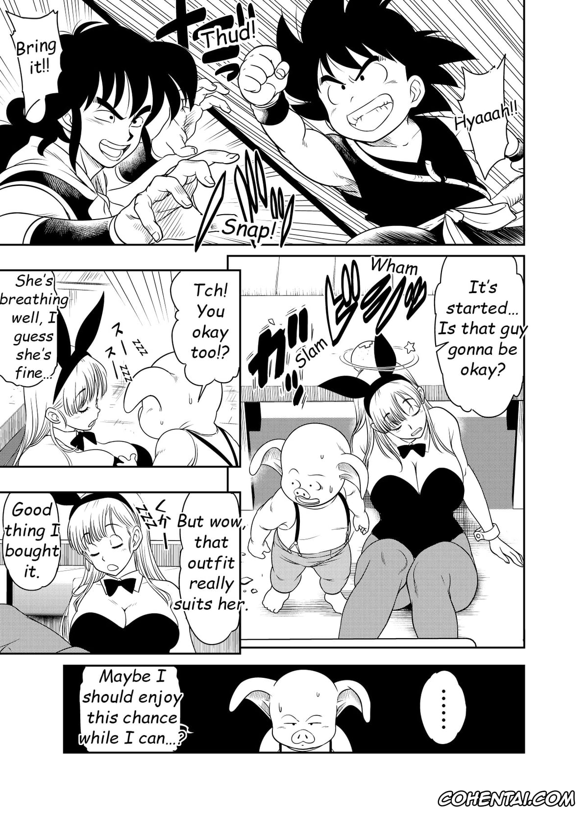 Dragon Ball xxx, Bulma Briefs xxx, Oolong xxx, Request Itadaita Mono desu (Dragon Ball), pagina 1