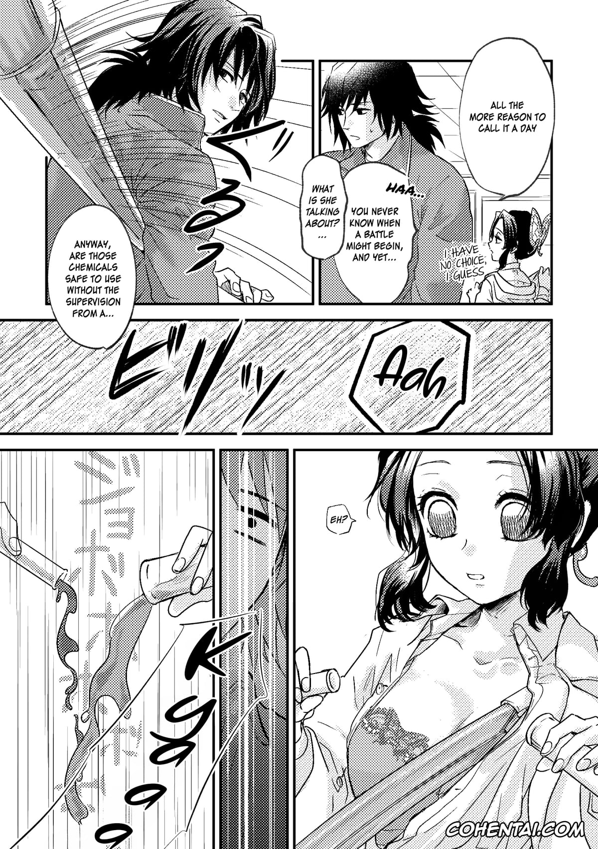 Kimetsu No Yaiba | Demon Slayer hentai, Giyuu Tomioka hentai, Shinobu Kochou hentai, Sensei Soutei gai no Jitai desu! 1 & 2 (Kimetsu no Yaiba), pagina 6