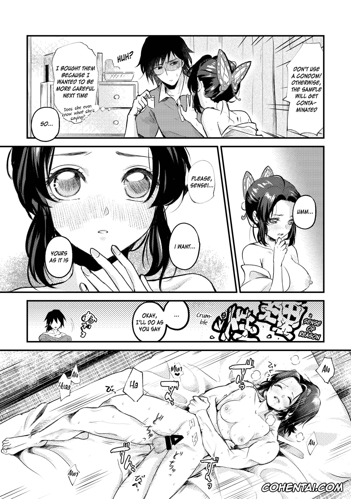 Kimetsu No Yaiba | Demon Slayer porno, Giyuu Tomioka porno, Shinobu Kochou porno, Sensei Soutei gai no Jitai desu! 1 & 2 (Kimetsu no Yaiba), pagina 50