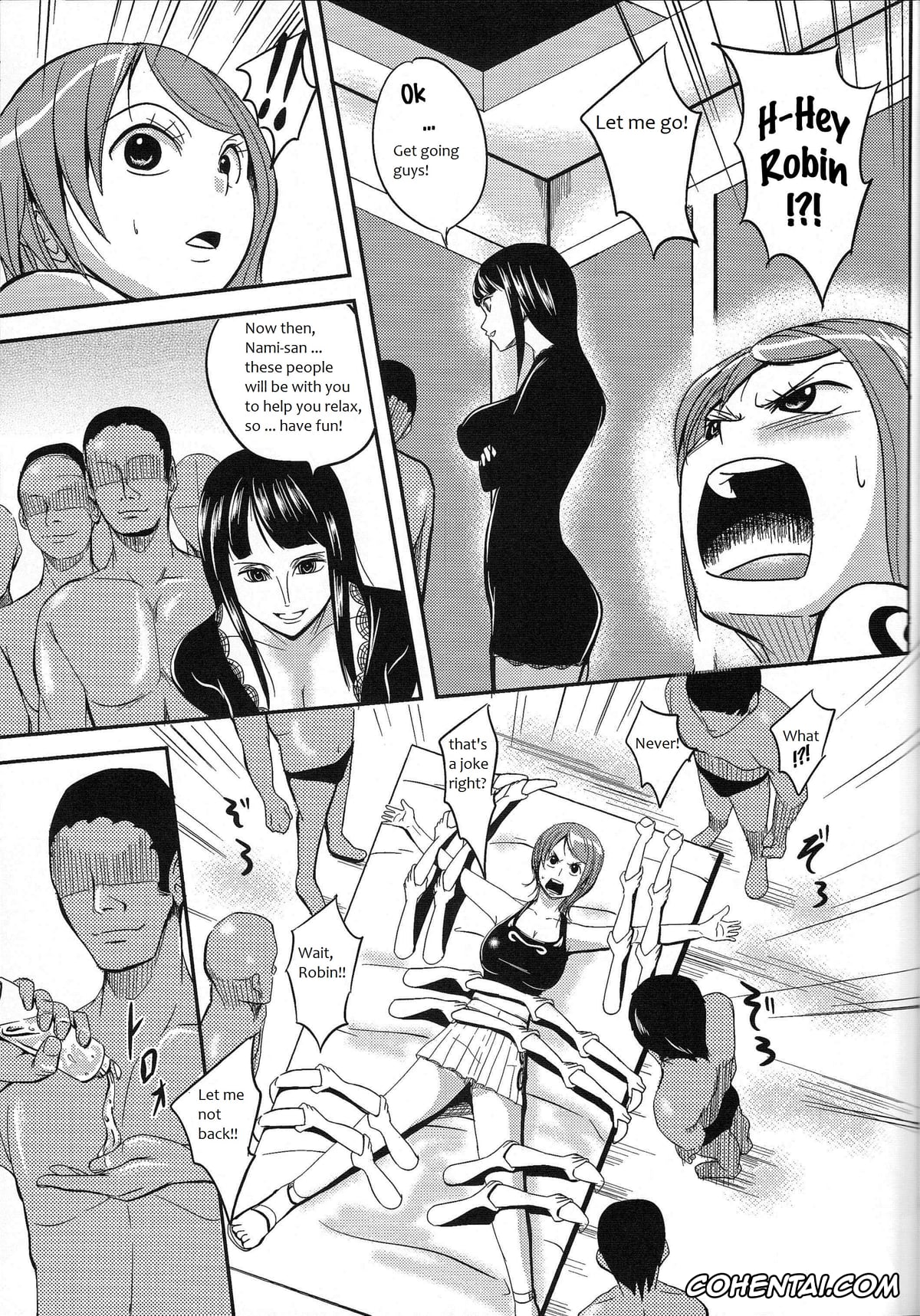 One Piece hentai, Nami hentai, Nico Robin hentai, Nami Idiri (One Piece), pagina 6