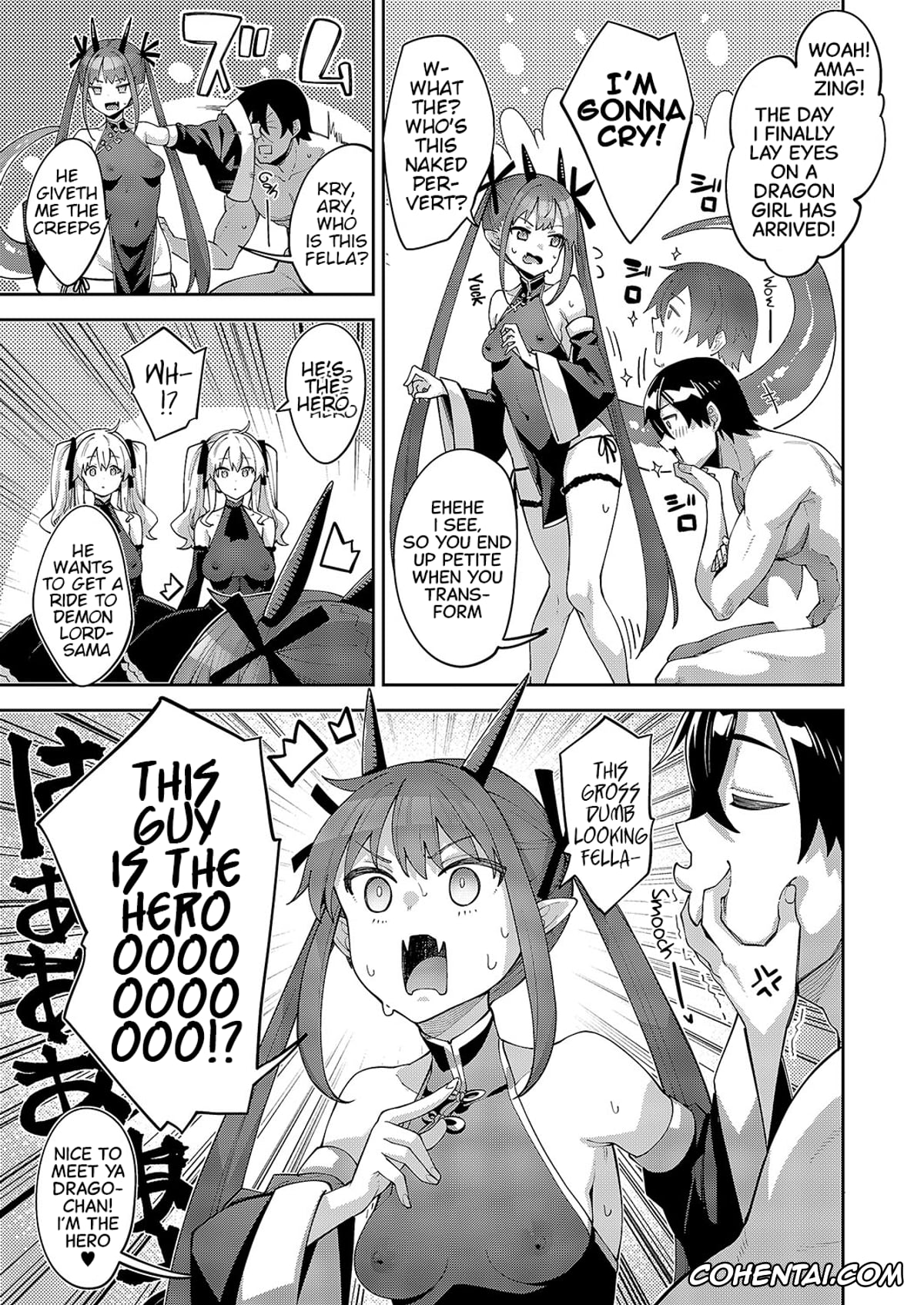 Revistas hentai, COMIC ExE hentai, Isekai Kita node Sukebe Skill de Zenryoku Ouka Shiyou to Omou Cum.14 (COMIC ExE 51), pagina 3