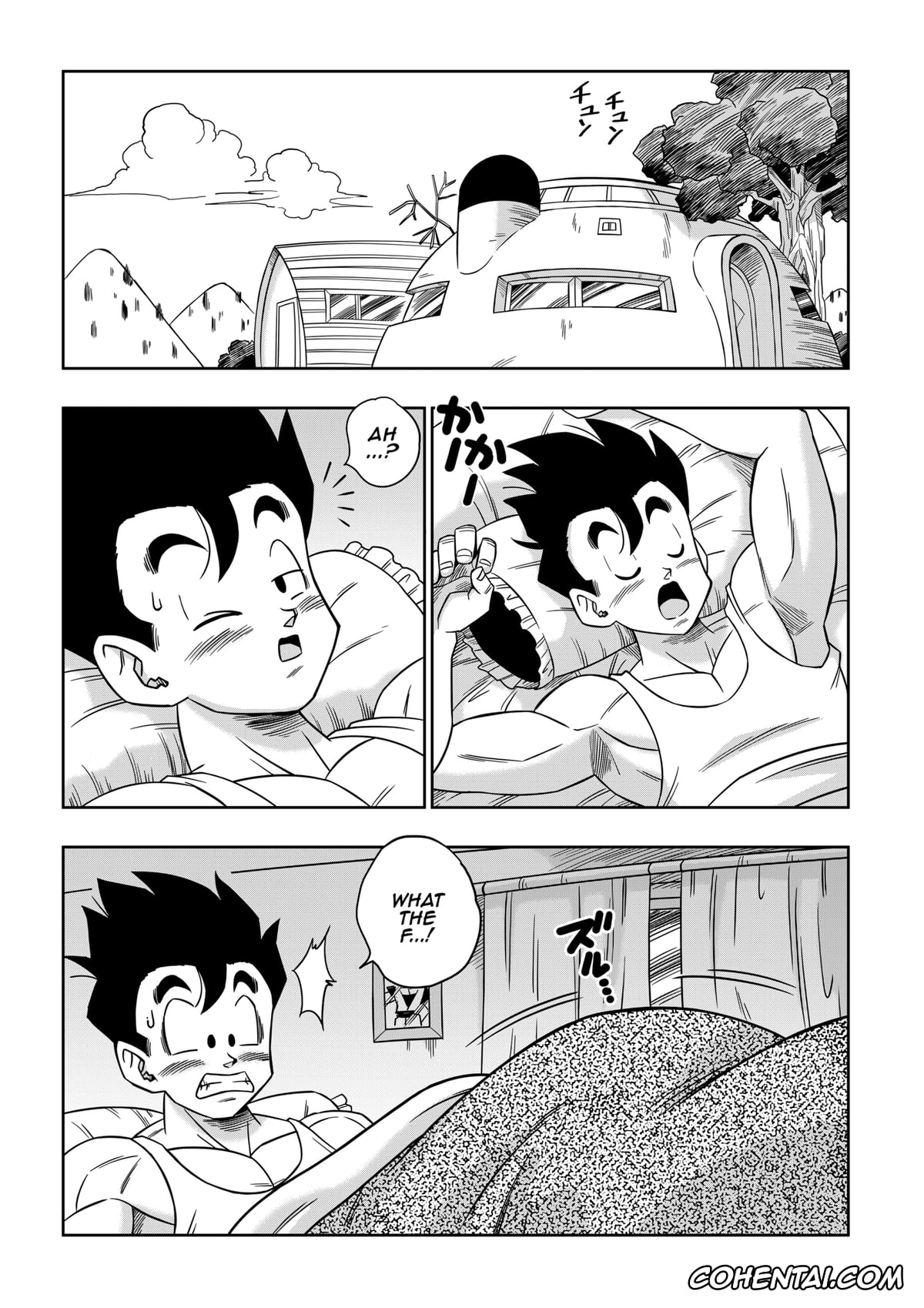 Dragon Ball Z hentai, Chi Chi hentai, Son Gohan hentai, LOVE TRIANGLE Z PART 5 (Dragon Ball Z), pagina 3