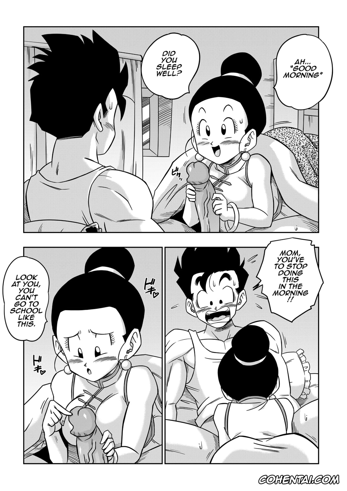 Dragon Ball Z xxx, Chi Chi xxx, Son Gohan xxx, LOVE TRIANGLE Z PART 5 (Dragon Ball Z), pagina 4
