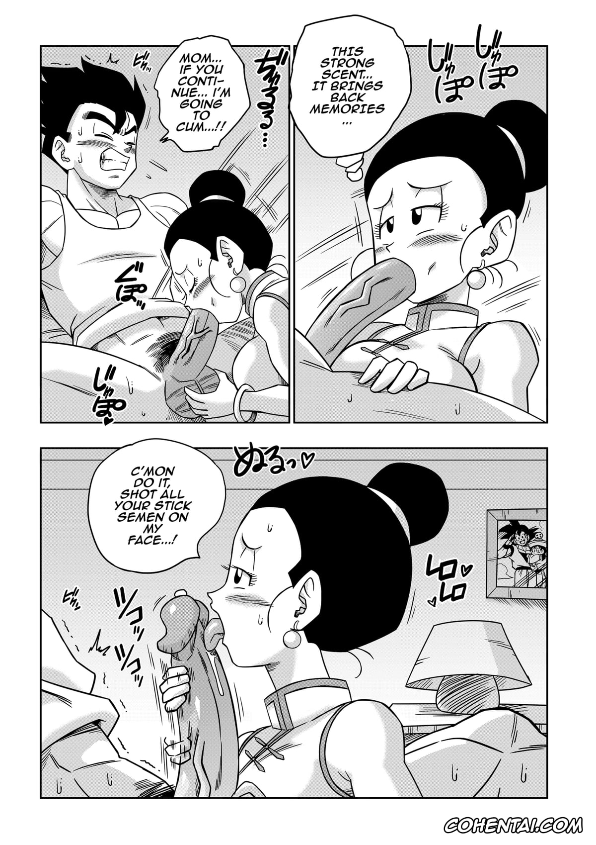 Dragon Ball Z hentai, Chi Chi hentai, Son Gohan hentai, LOVE TRIANGLE Z PART 5 (Dragon Ball Z), pagina 6
