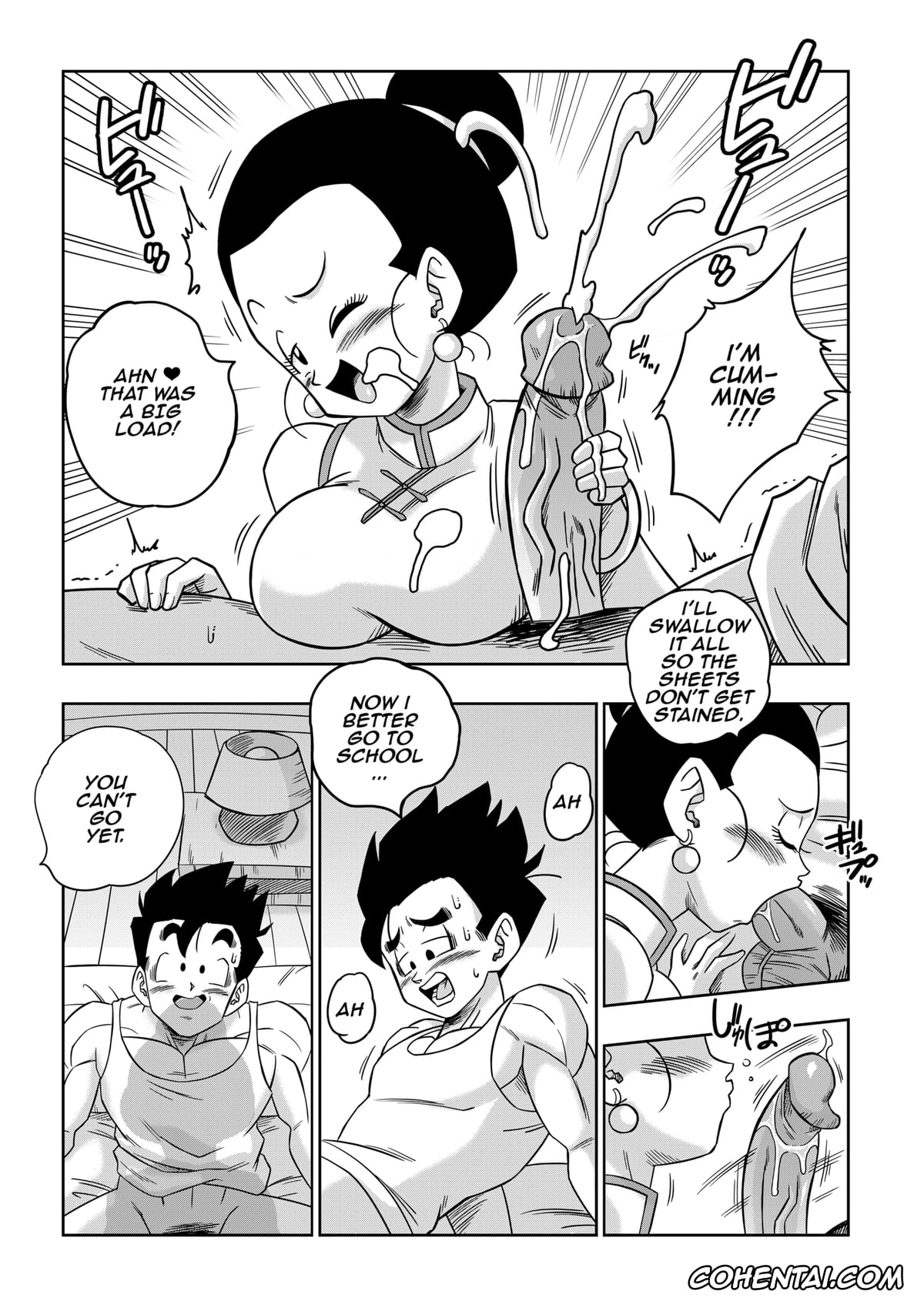 Dragon Ball Z xxx, Chi Chi xxx, Son Gohan xxx, LOVE TRIANGLE Z PART 5 (Dragon Ball Z), pagina 7