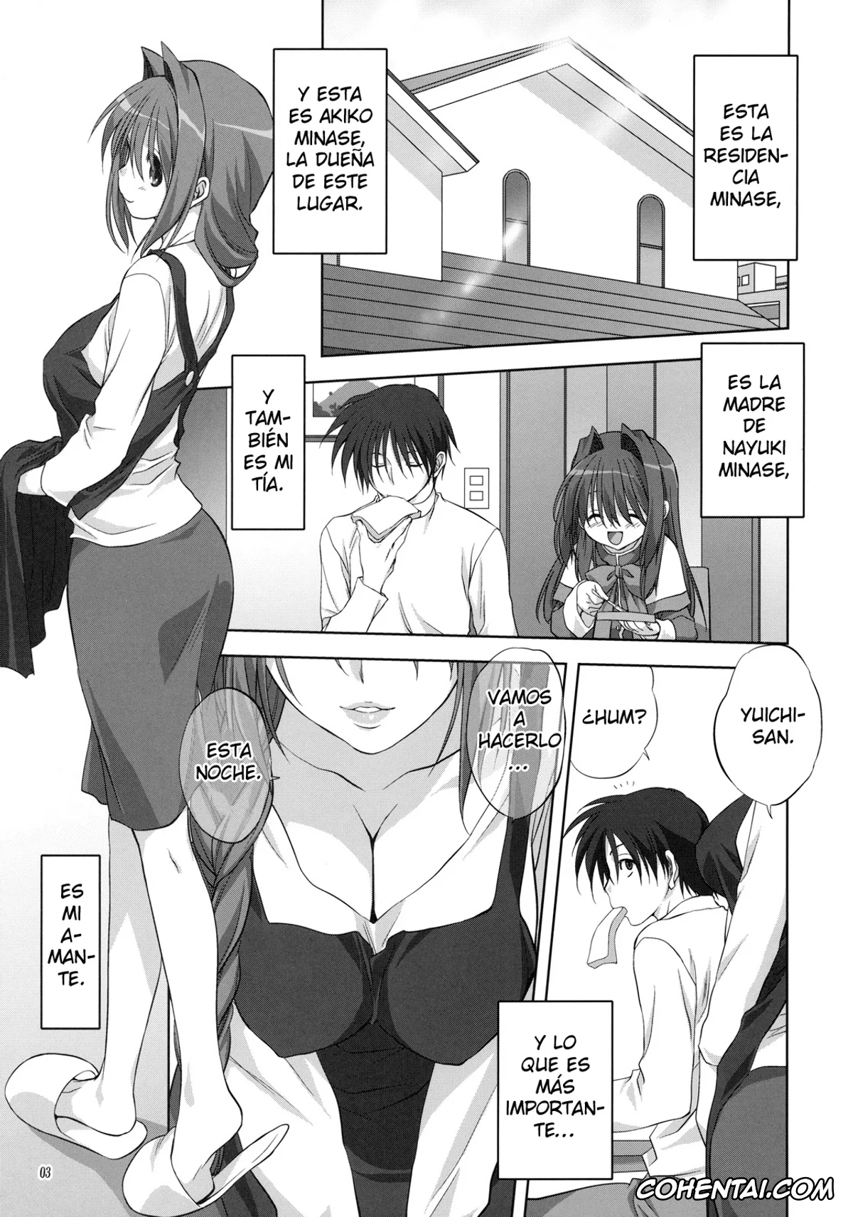 Kanon xxx, Akiko Minase xxx, Yuuichi Aizawa xxx, Akiko-san to Issho 7 (Kanon), pagina 4