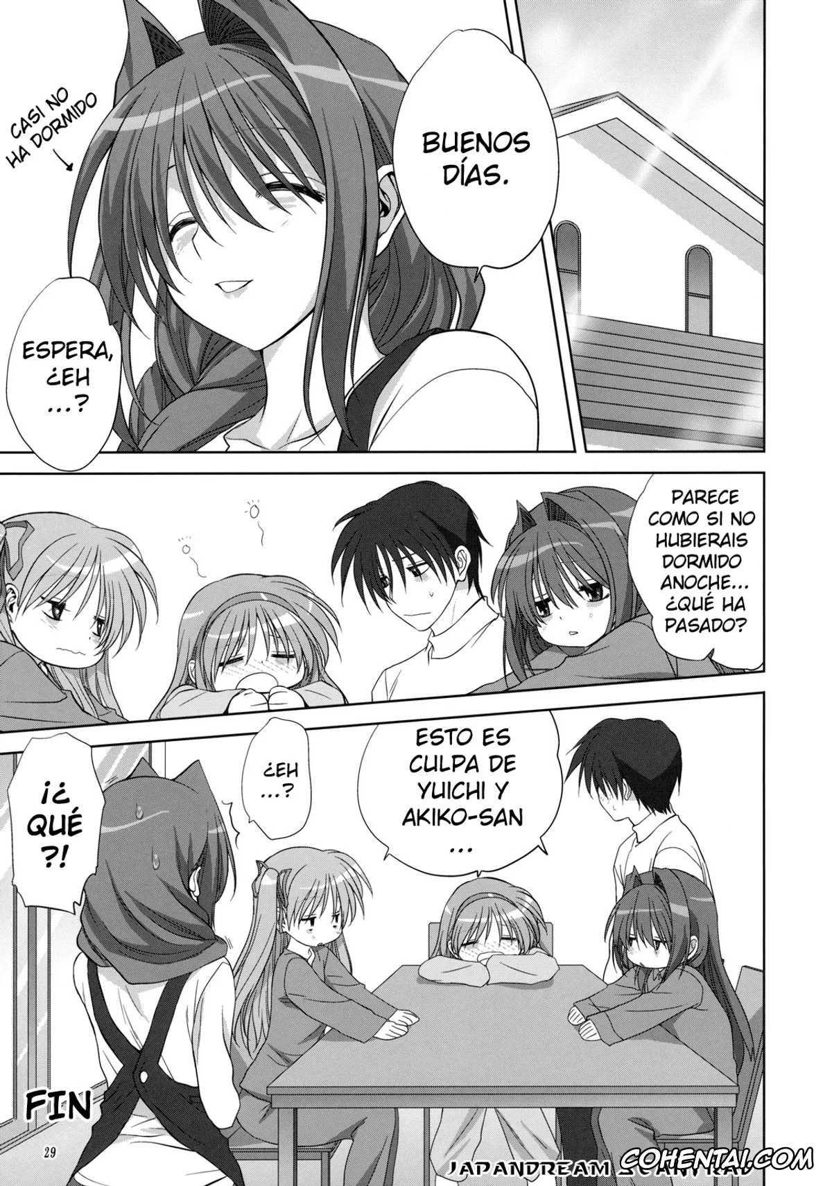 Kanon hentai, Akiko Minase hentai, Yuuichi Aizawa hentai, Akiko-san to Issho 7 (Kanon), pagina 30