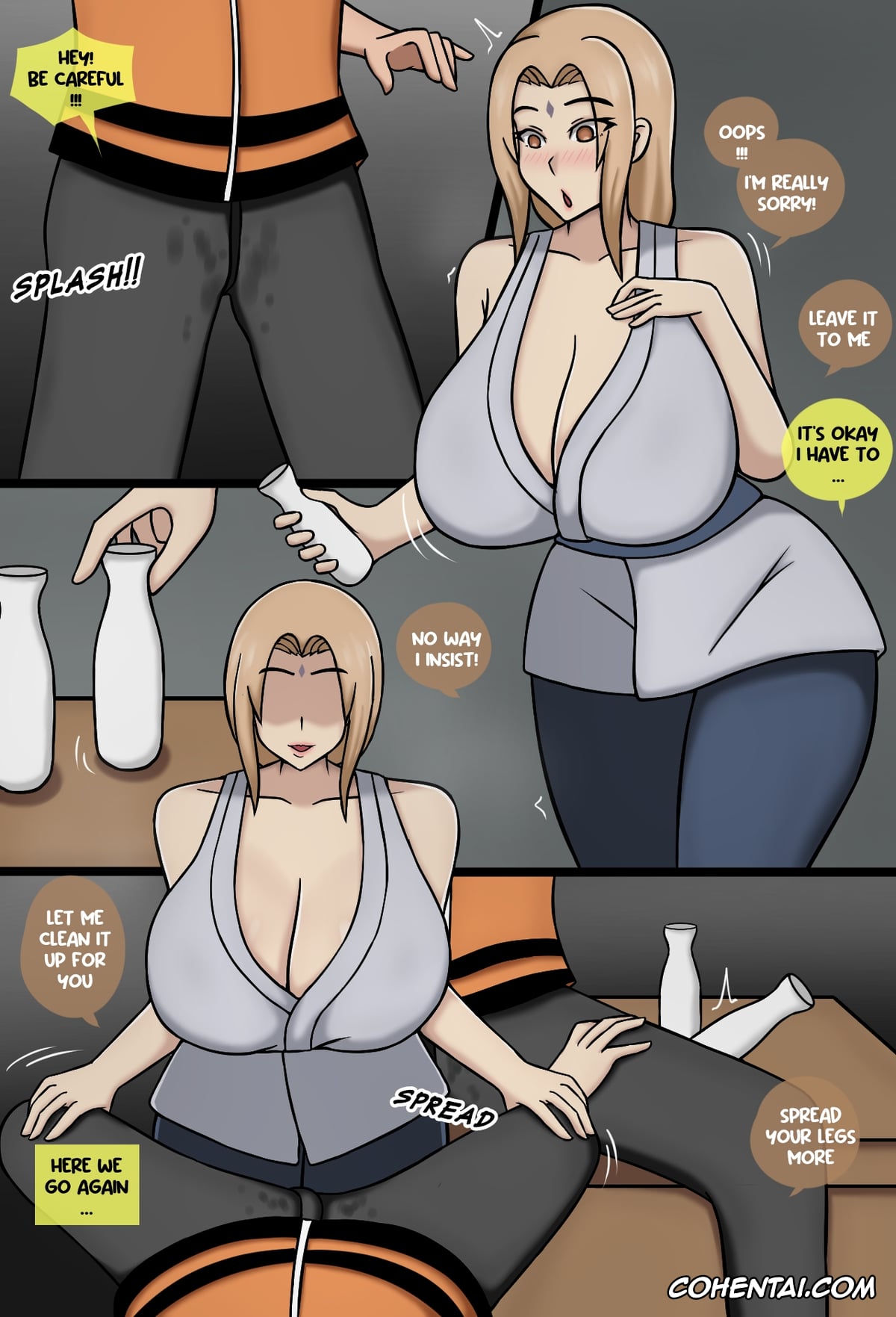 NARUTO porno, Hanabi Hyuga porno, Hinata Hyuga porno, Tsunade porno, True Colors 2 (Naruto), pagina 29