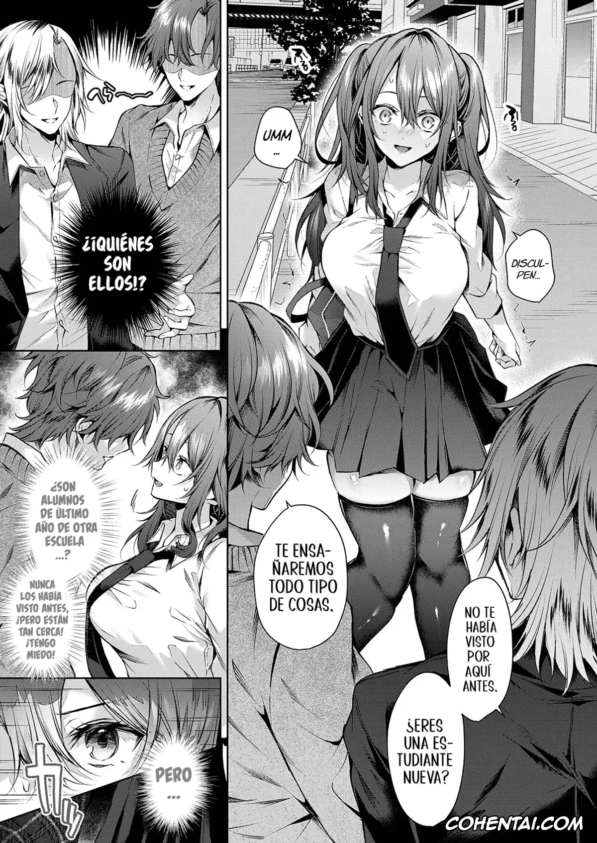 Revistas porno, COMIC ExE porno, Ookami-kun wa Shinpaisei (COMIC ExE 46), pagina 8