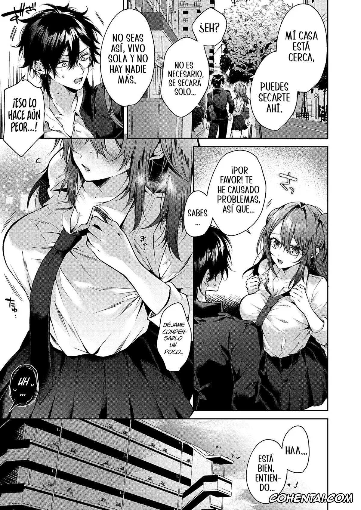 Revistas hentai, COMIC ExE hentai, Ookami-kun wa Shinpaisei (COMIC ExE 46), pagina 12