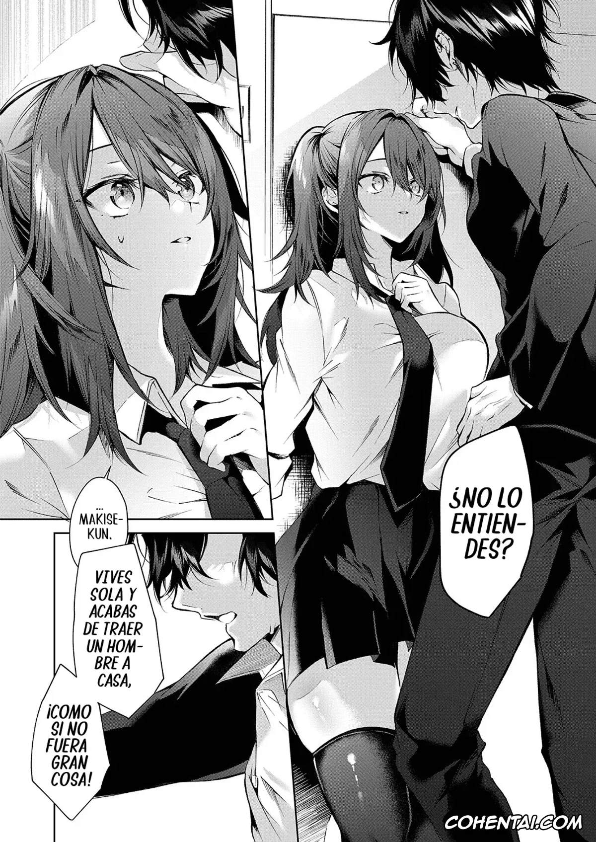 Revistas hentai, COMIC ExE hentai, Ookami-kun wa Shinpaisei (COMIC ExE 46), pagina 15