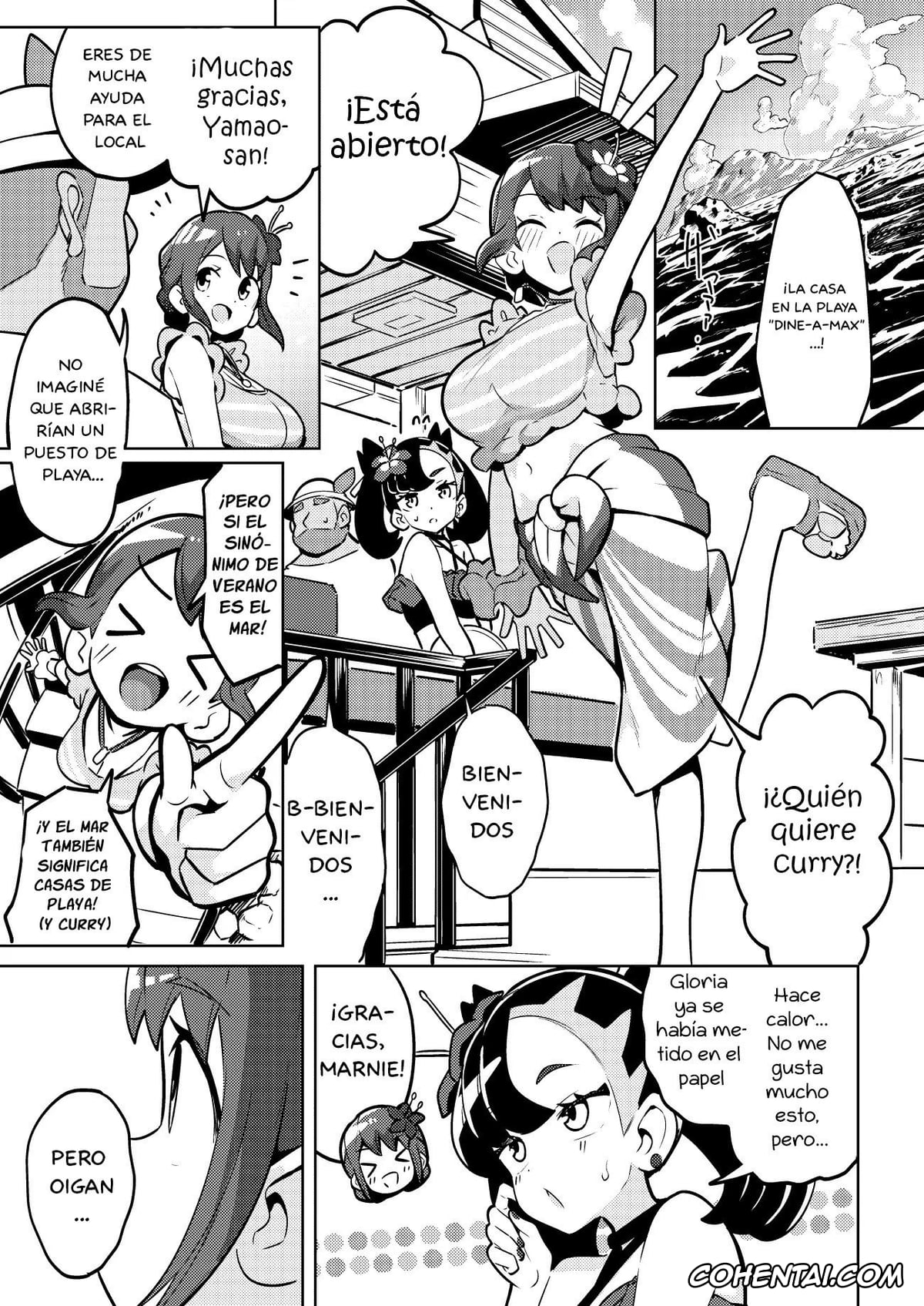 Pokemon | Pocket Monsters hentai, Gloria hentai, Hilda hentai, Marnie hentai, Rosa hentai, POCKET BITCH 3 (Pokémon Black 2 and White 2), pagina 3