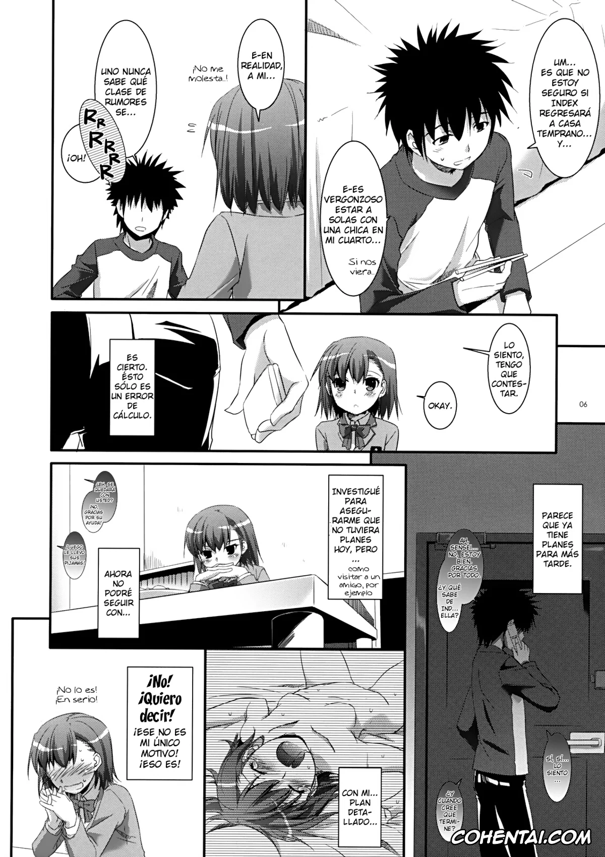Toaru Project porno, Mikoto Misaka porno, Touma Kamijou porno, D.L. action 58 (Toaru Majutsu no Index), pagina 5