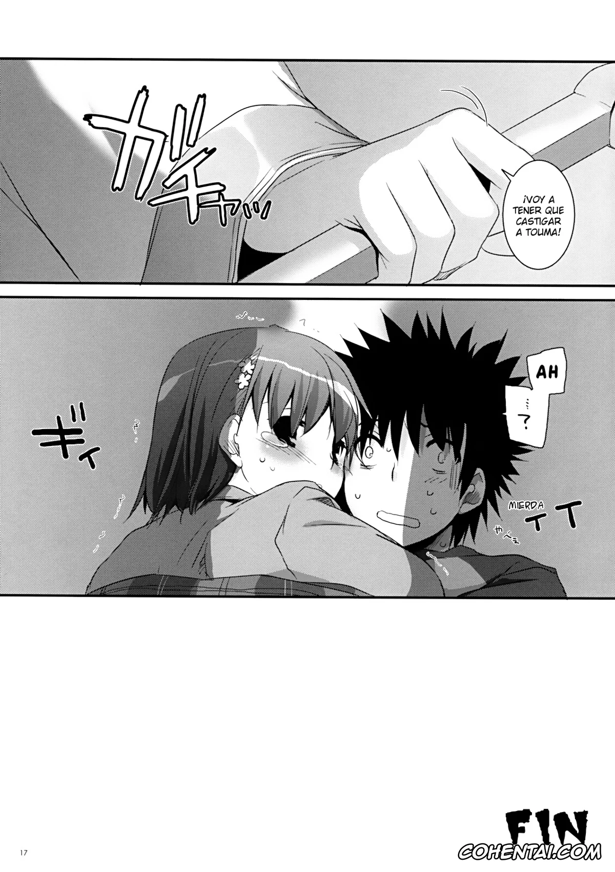 Toaru Project xxx, Mikoto Misaka xxx, Touma Kamijou xxx, D.L. action 58 (Toaru Majutsu no Index), pagina 16