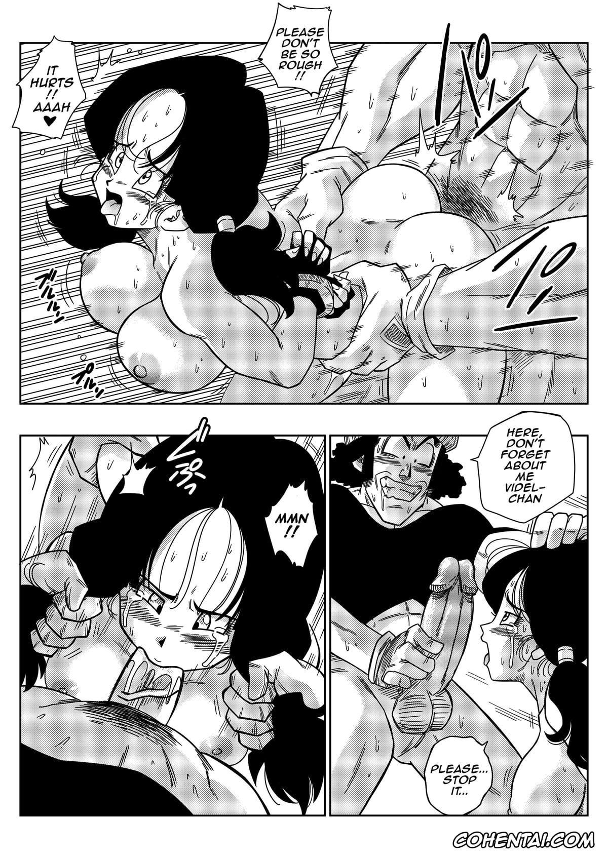 Dragon Ball Z xxx, Videl xxx, Rape the Heroine! (Dragon Ball Z), pagina 13