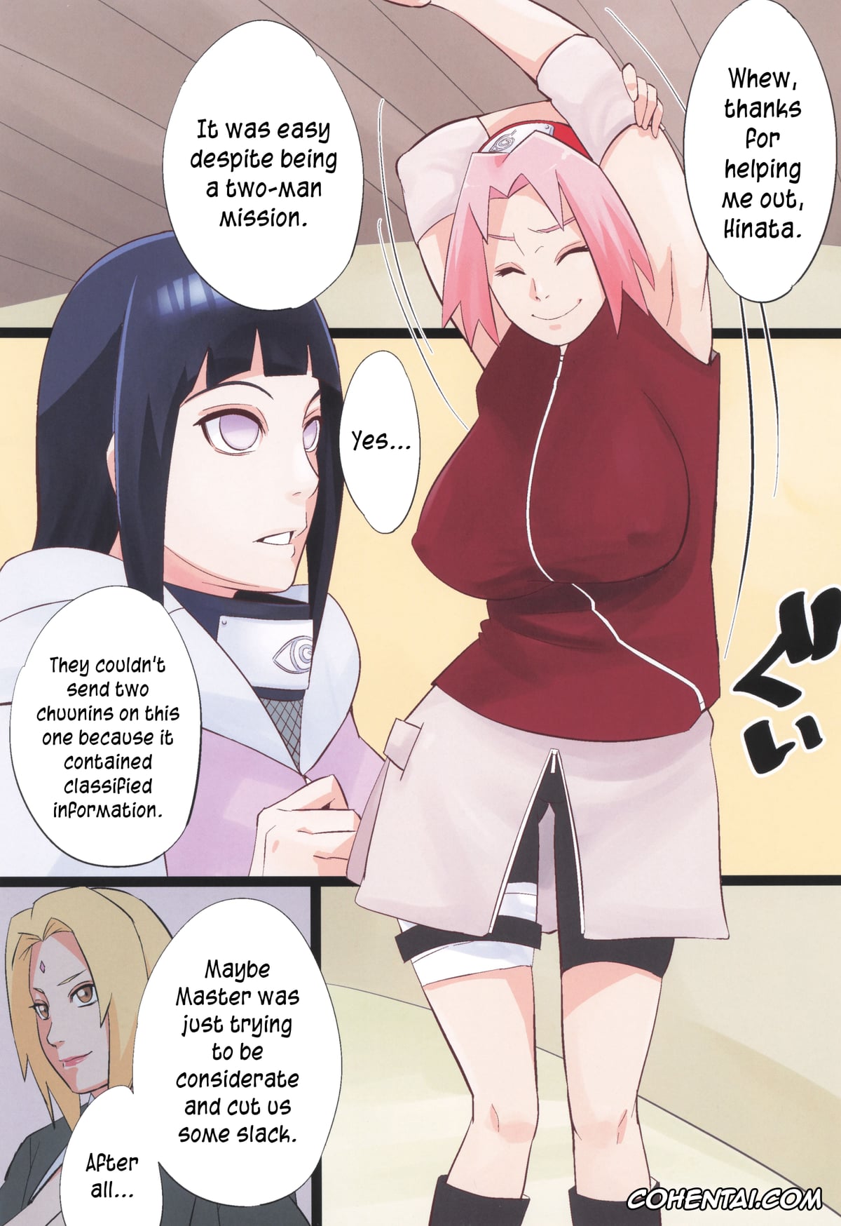 NARUTO xxx, Hinata Hyuga xxx, Naruto Uzumaki xxx, Sakura Haruno xxx, NARUTOP 106 (Naruto), pagina 4
