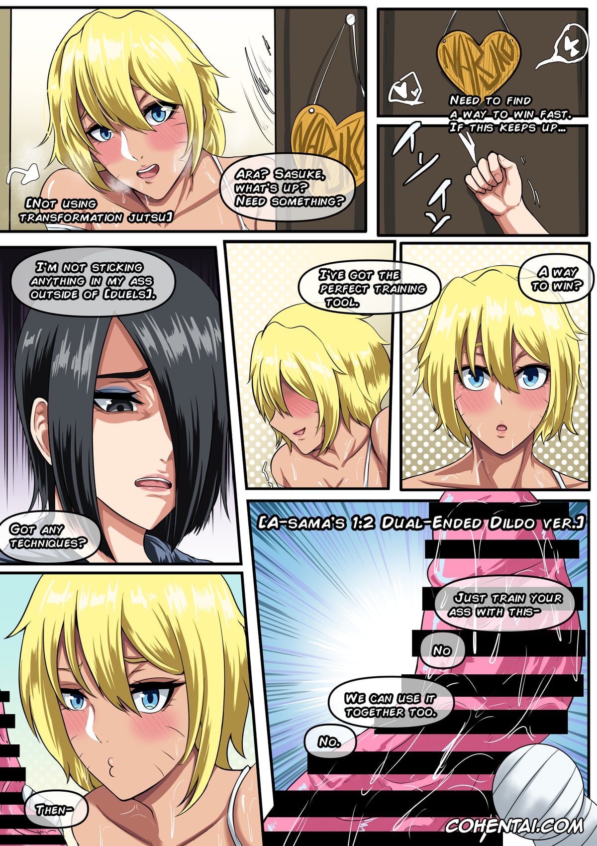 NARUTO porno, Fourth Raikage porno, Naruto Uzumaki porno, Sasuke Uchiha porno, Naruko Part 2 (Naruto), pagina 20