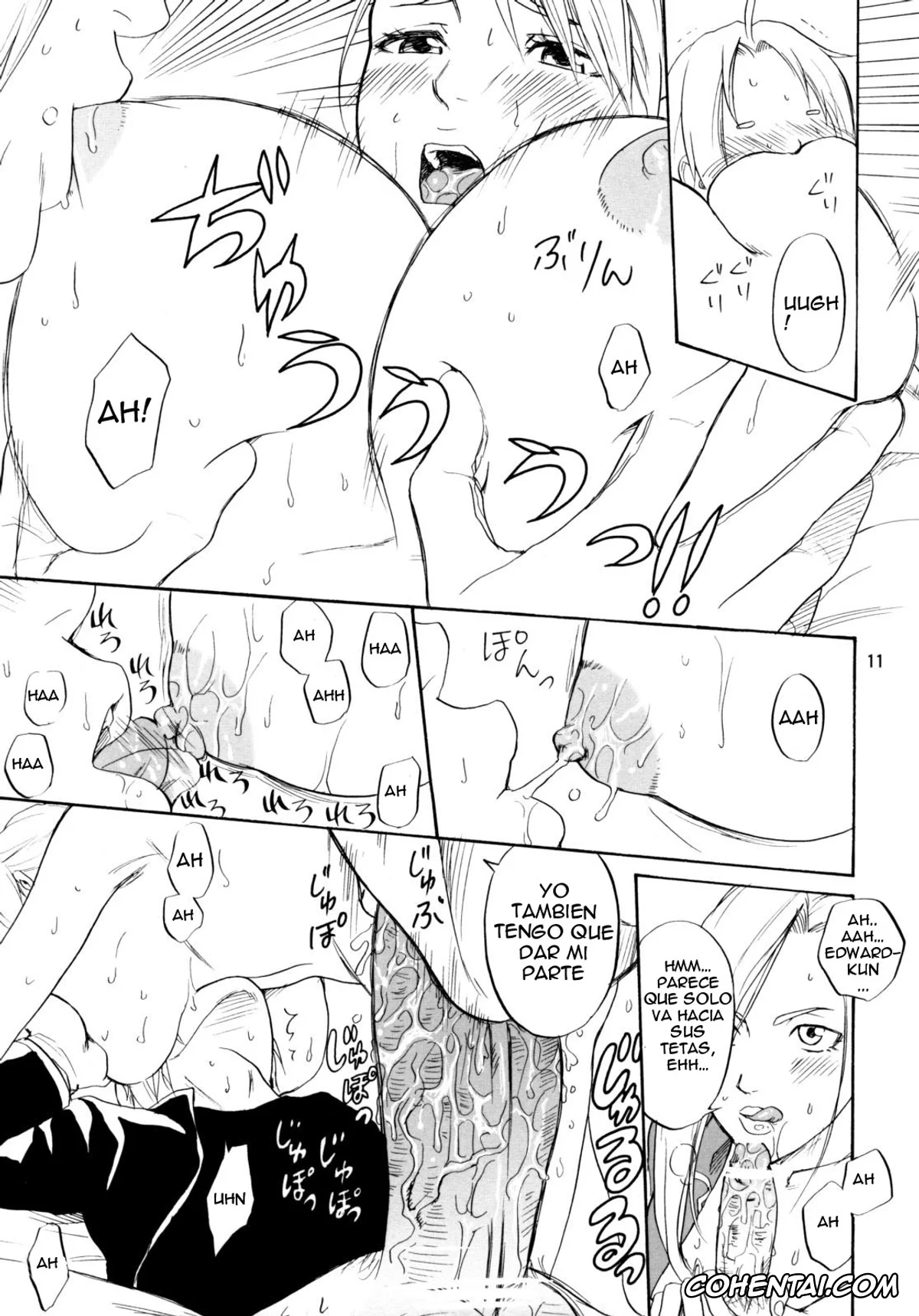 Fullmetal Alchemist | Hagane No Renkinjutsushi porno, Edward Elric porno, Olivier Mira Armstrong porno, Riza Hawkeye porno, SOIX 3 (Fullmetal Alchemist), pagina 11