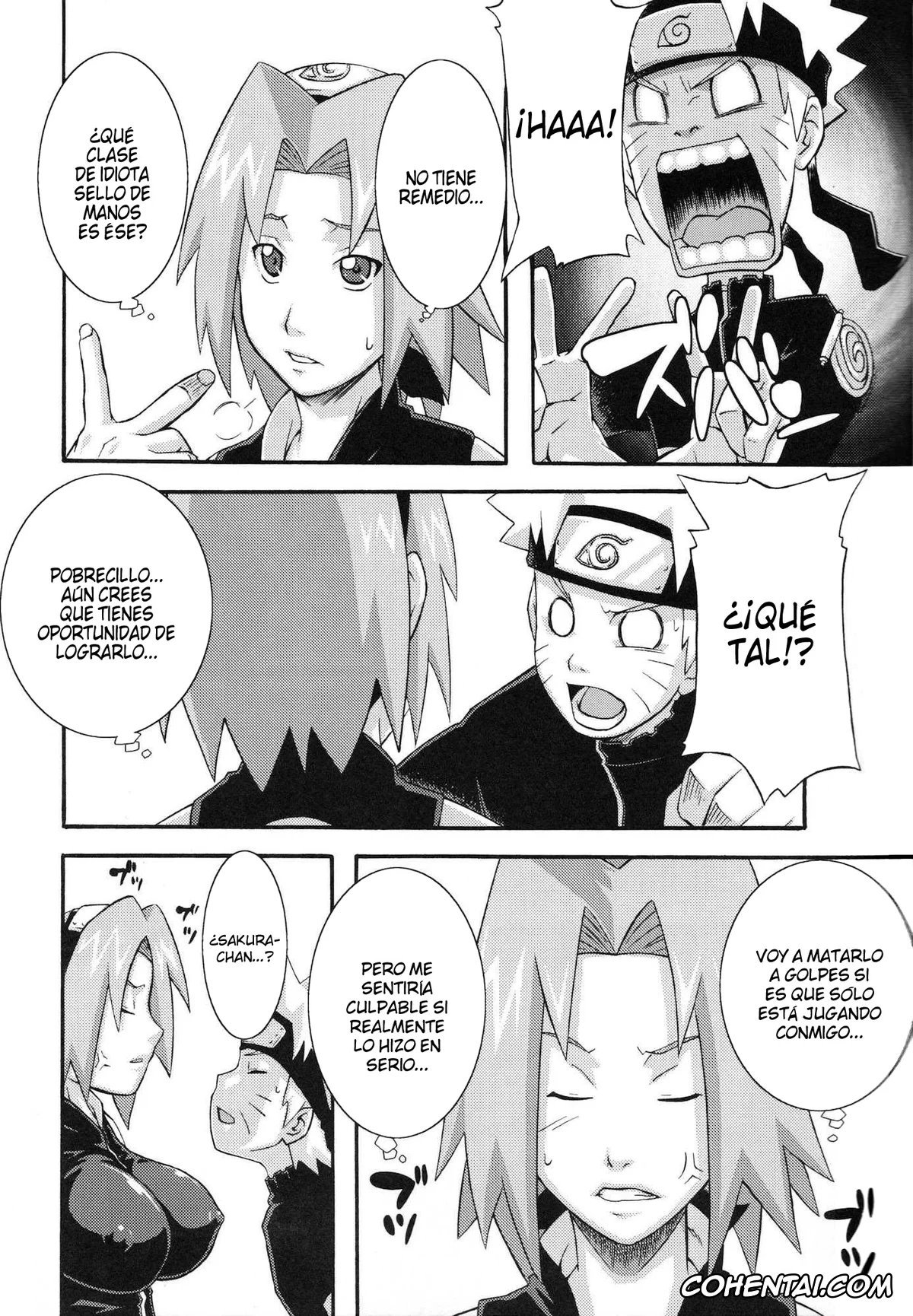 NARUTO hentai, Naruto Uzumaki hentai, Sakura Haruno hentai, Saboten (Naruto), pagina 6