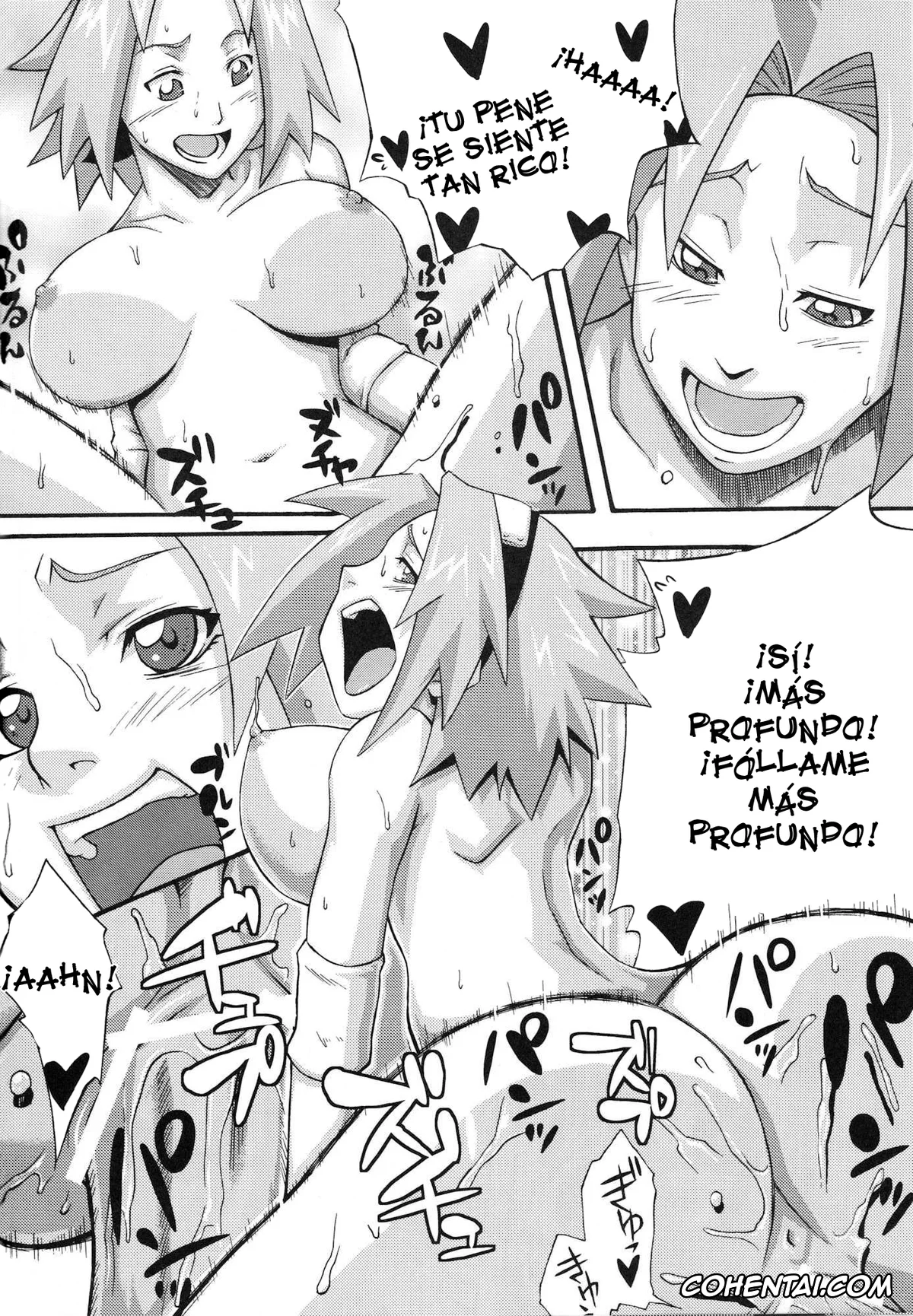 NARUTO xxx, Naruto Uzumaki xxx, Sakura Haruno xxx, Saboten (Naruto), pagina 19