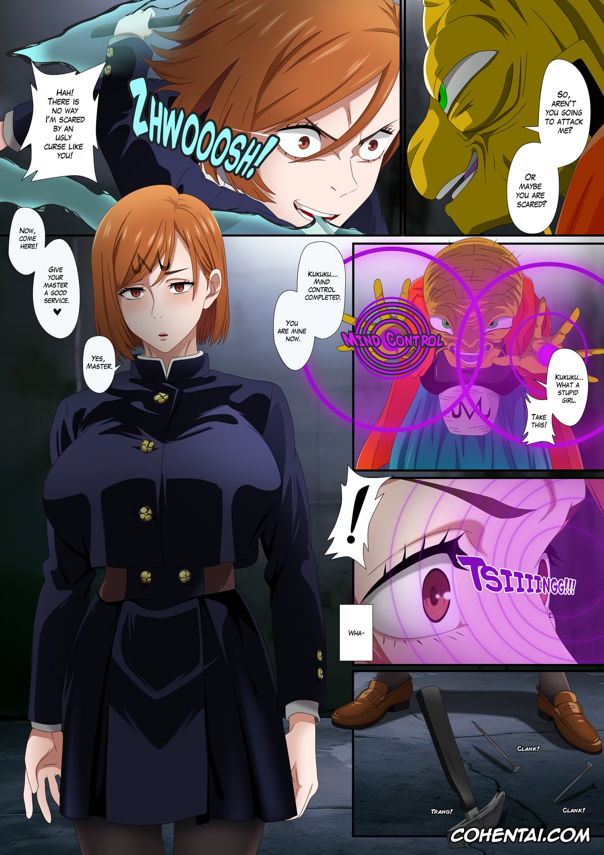 Dragon Ball Z xxx, Jujutsu Kaisen xxx, Babidi xxx, Nobara Kugisaki xxx, Badidi x Nobara (Jujutsu Kaisen x Dragon Ball Z), pagina 1