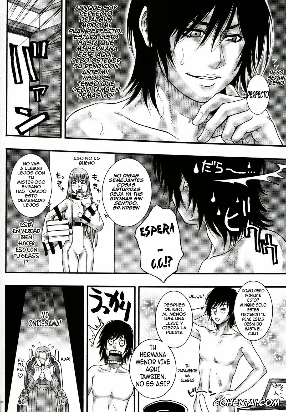Code Geass xxx, C.c. xxx, Cornelia Li Britannia xxx, Diethard Ried xxx, Kallen Stadtfeld | Kallen Kouzuki xxx, Lelouch Vi Britannia xxx, Tarantula (CODE GEASS: Hangyaku no Lelouch), pagina 28