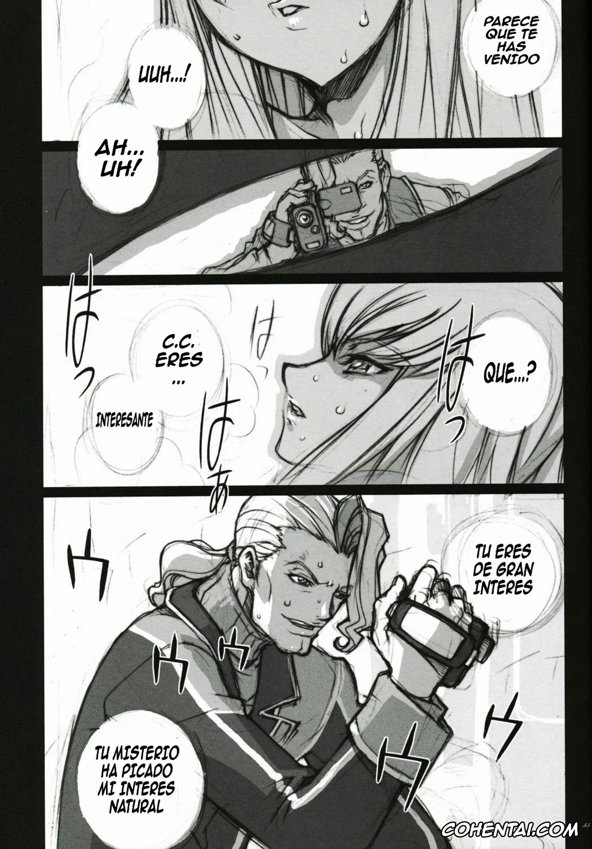 Code Geass xxx, C.c. xxx, Cornelia Li Britannia xxx, Diethard Ried xxx, Kallen Stadtfeld | Kallen Kouzuki xxx, Lelouch Vi Britannia xxx, Tarantula (CODE GEASS: Hangyaku no Lelouch), pagina 31