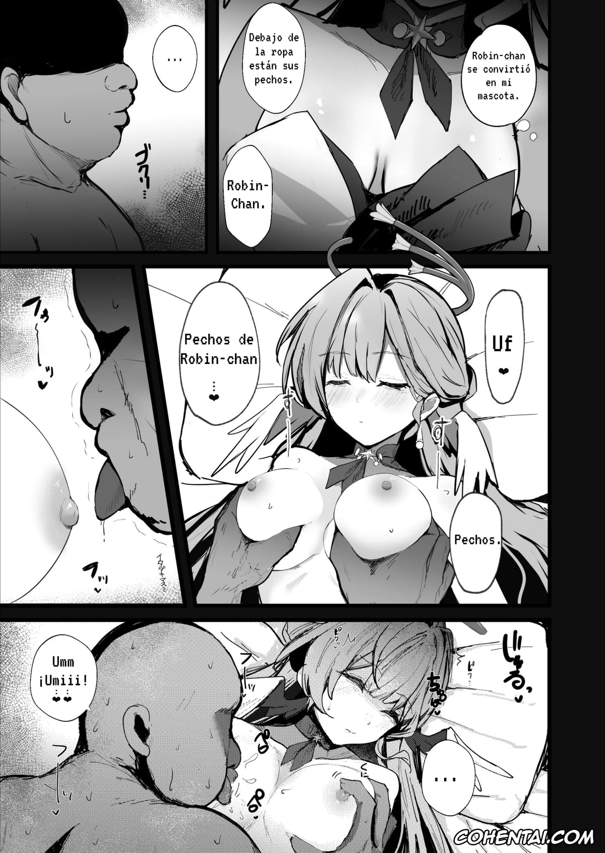 Honkai: Star Rail xxx, Robin xxx, Boku dake no Uta Hime – Only My Robin (Honkai: Star Rail), pagina 4