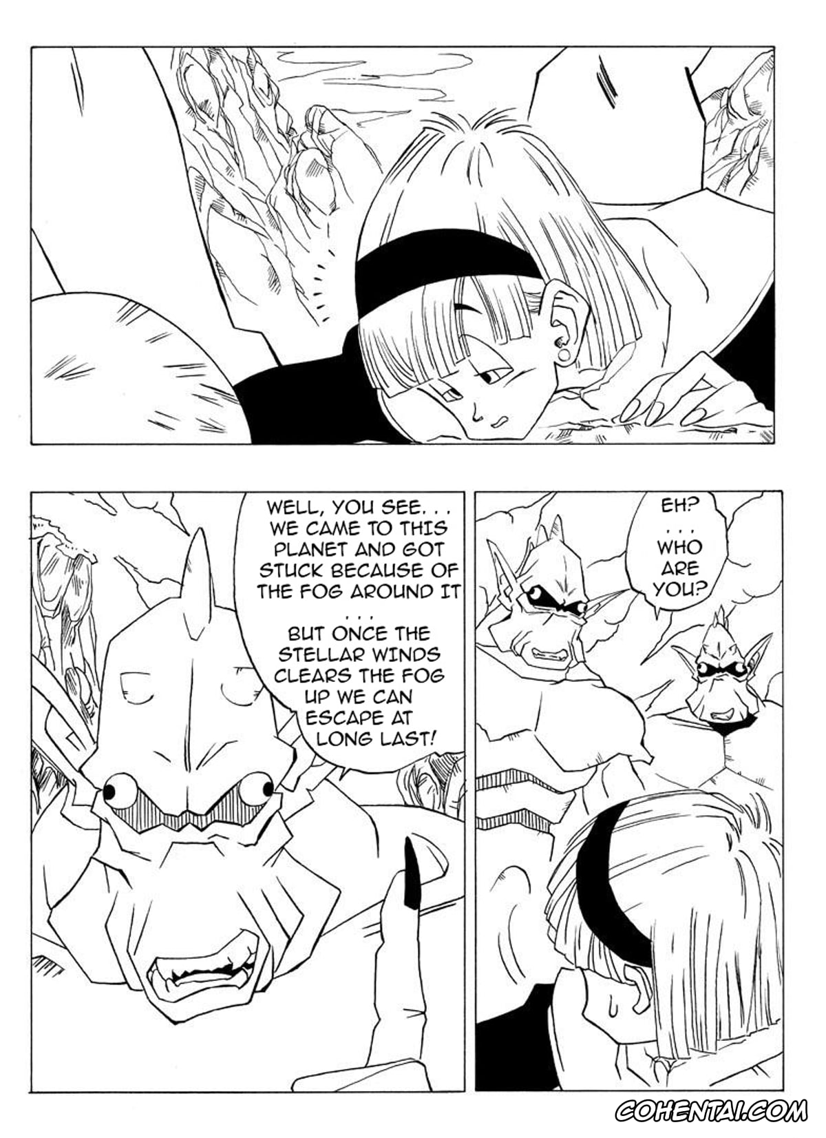 Dragon Ball Z hentai, Bulma Briefs hentai, Krillin hentai, Fake Namekians (Dragon Ball Z), pagina 3