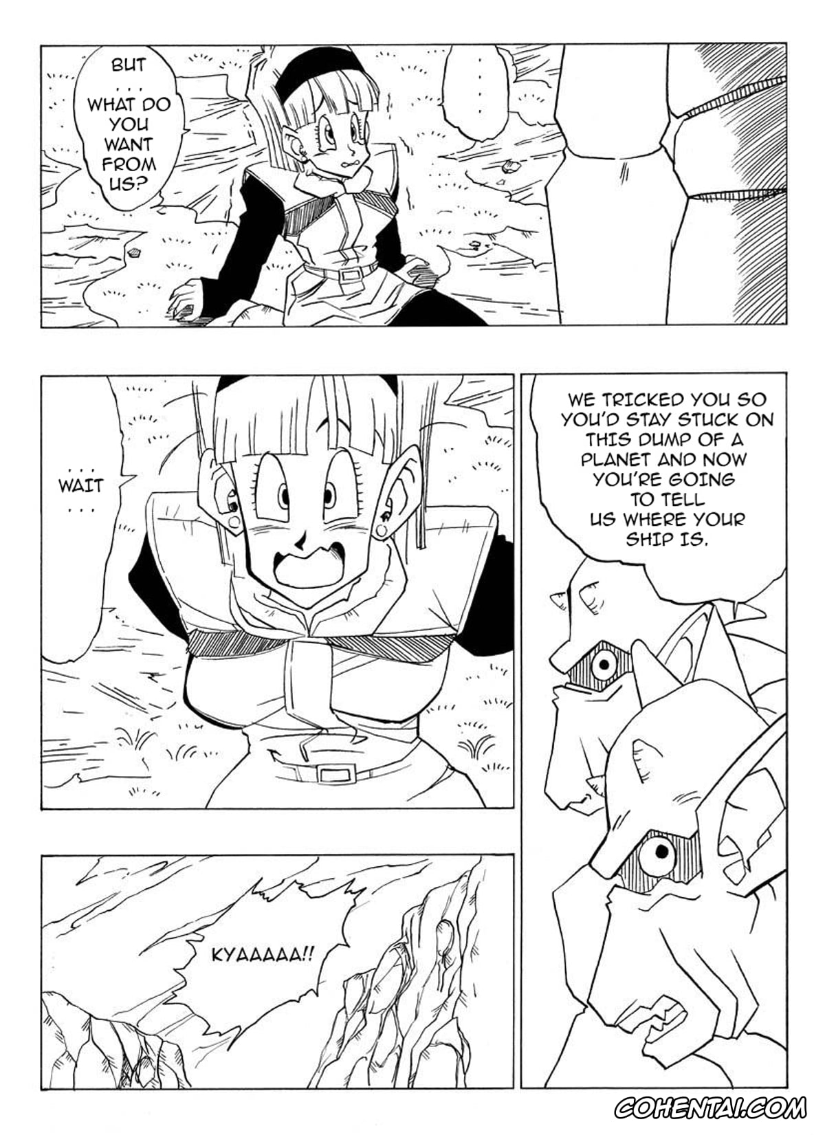Dragon Ball Z xxx, Bulma Briefs xxx, Krillin xxx, Fake Namekians (Dragon Ball Z), pagina 4