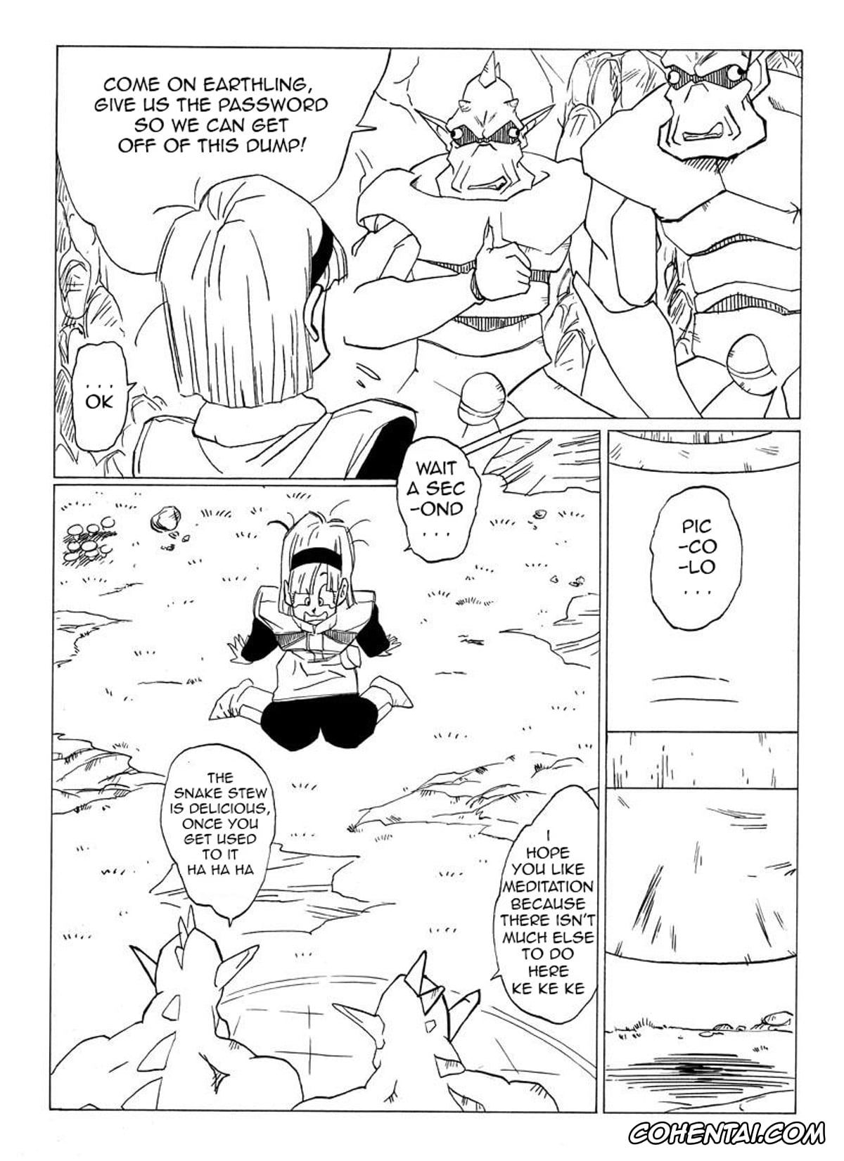 Dragon Ball Z hentai, Bulma Briefs hentai, Krillin hentai, Fake Namekians (Dragon Ball Z), pagina 6