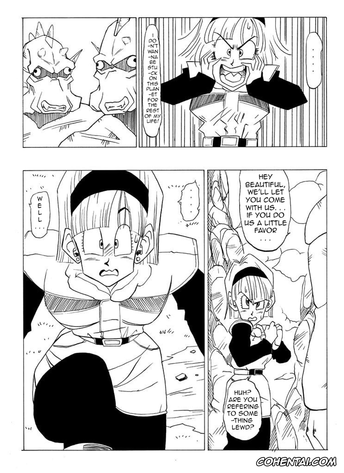 Dragon Ball Z xxx, Bulma Briefs xxx, Krillin xxx, Fake Namekians (Dragon Ball Z), pagina 7